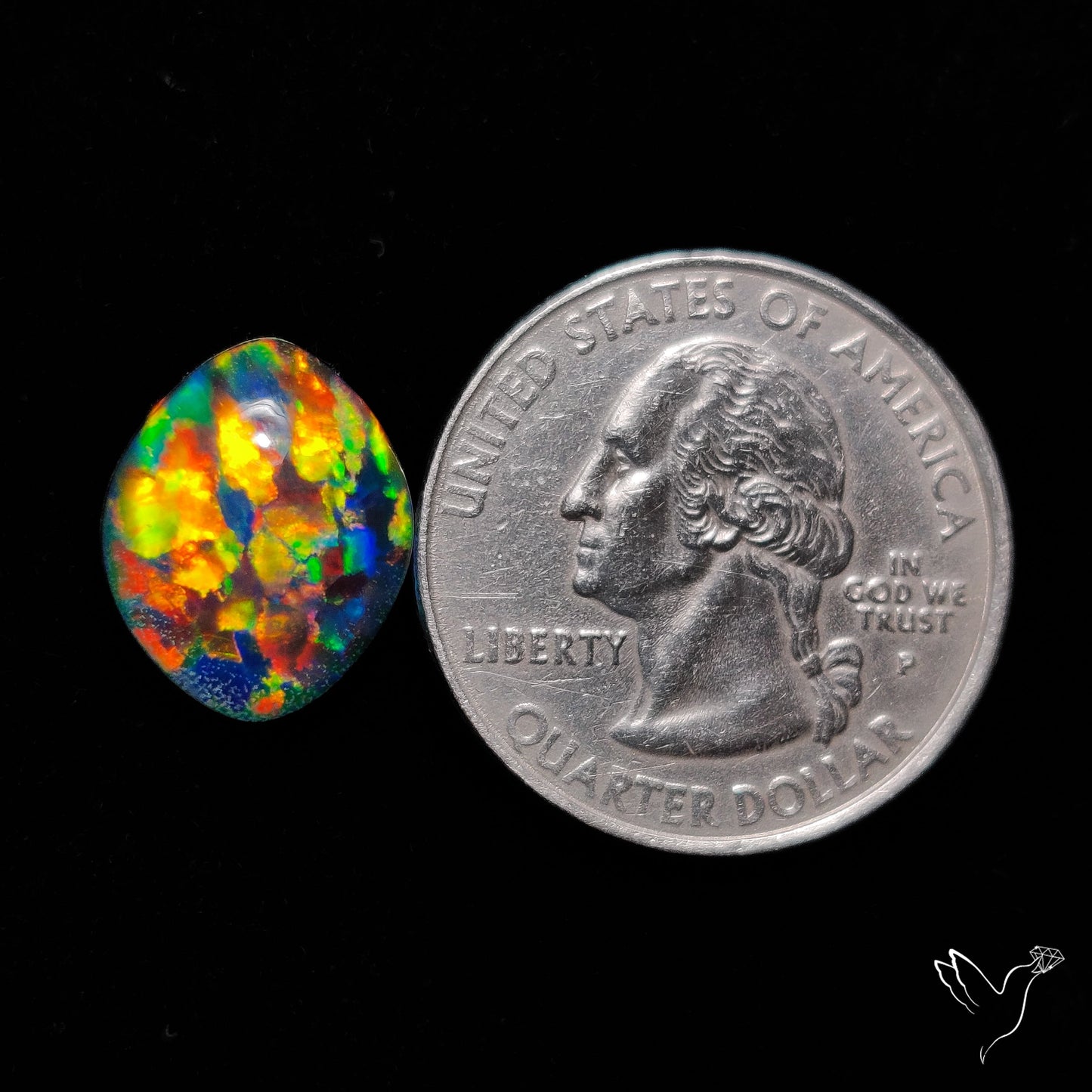 Aurora Opal Doublet