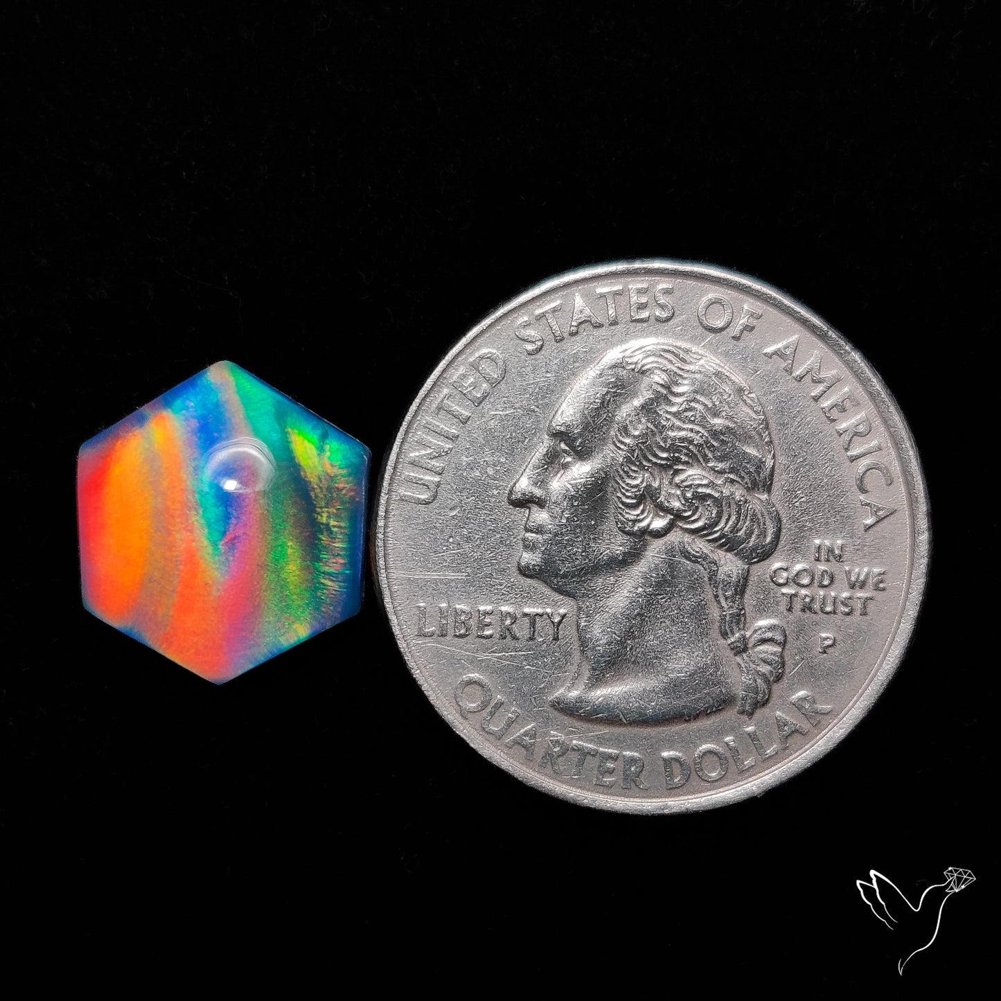 Aurora Opal Doublet
