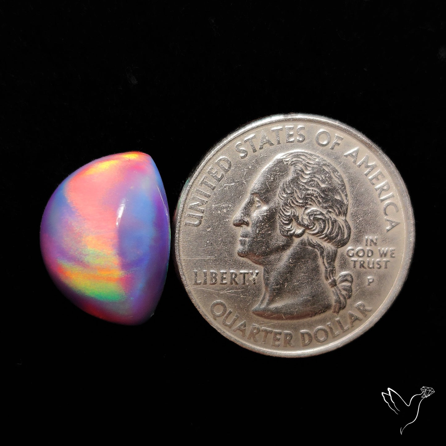 Aurora Opal Cabochon