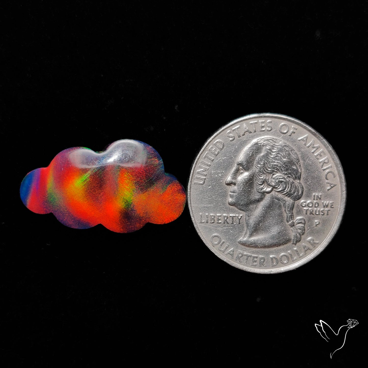 Aurora Opal Cloud Carving