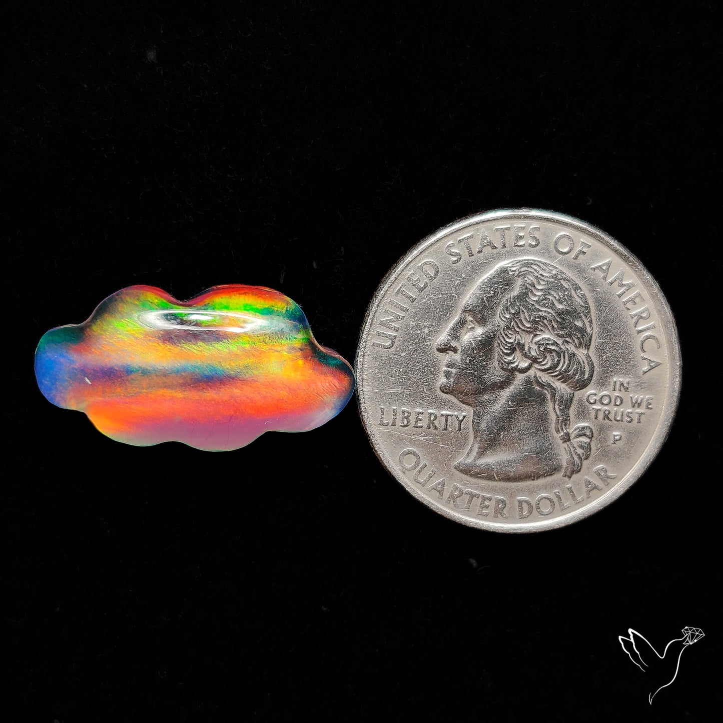 Aurora Opal Cloud Doublet