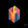 Rose Cut Aurora Opal Doublet