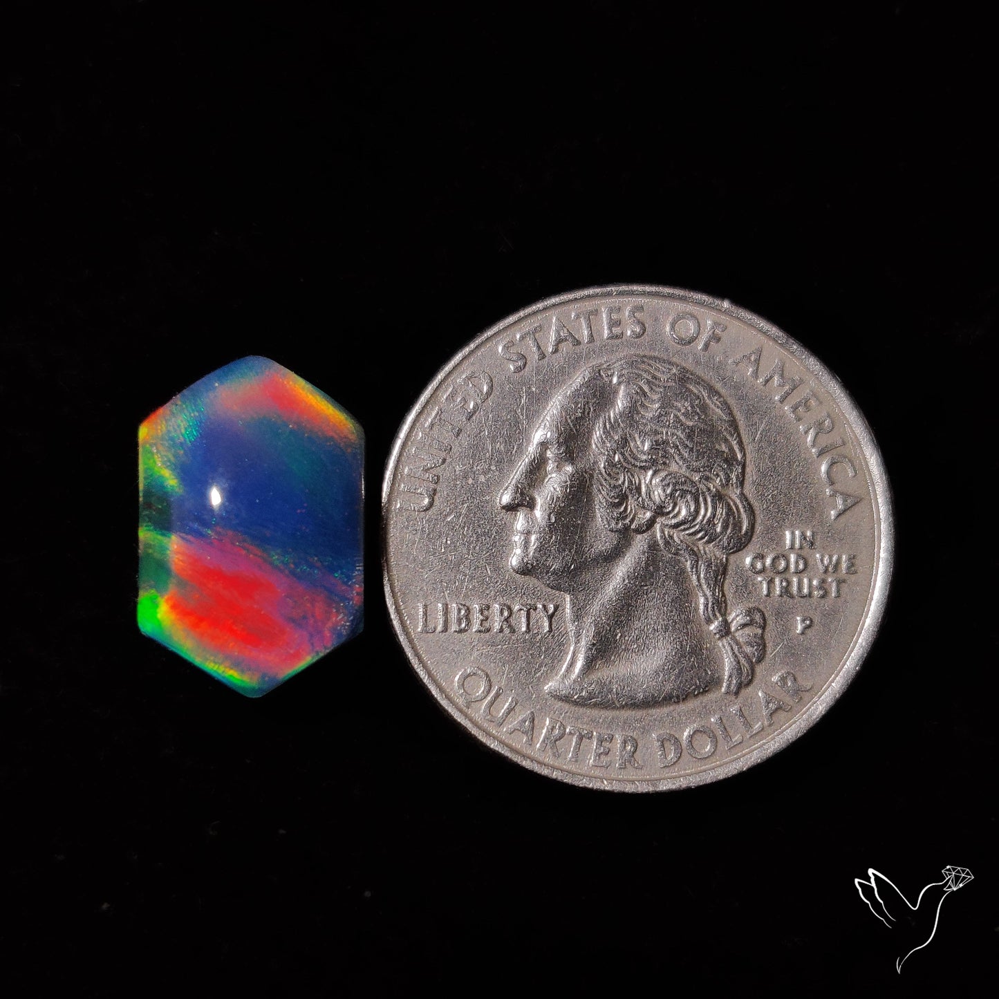 Aurora Opal Doublet