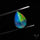 Rose Cut Aurora Opal Doublet