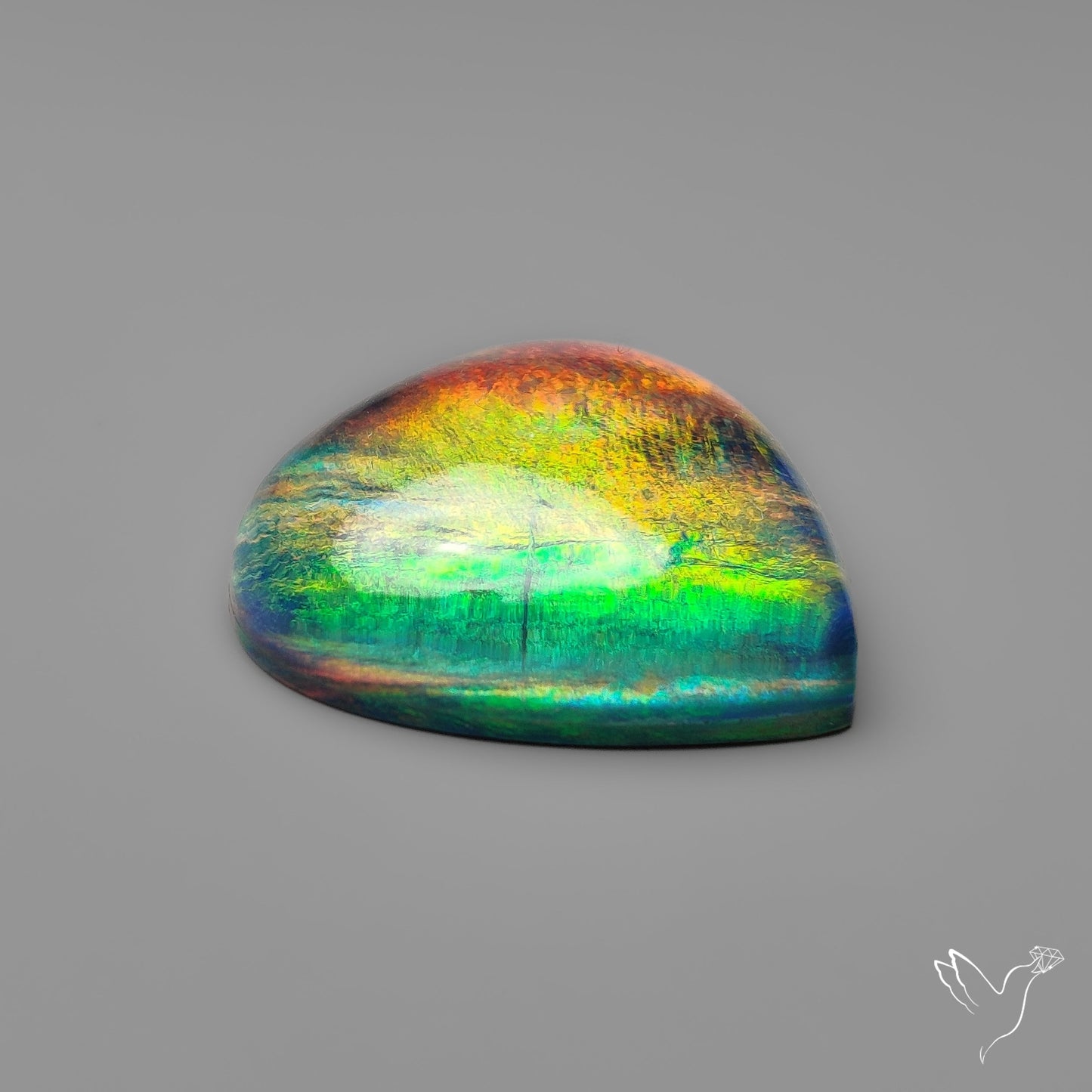 Aurora Opal Heart Doublet