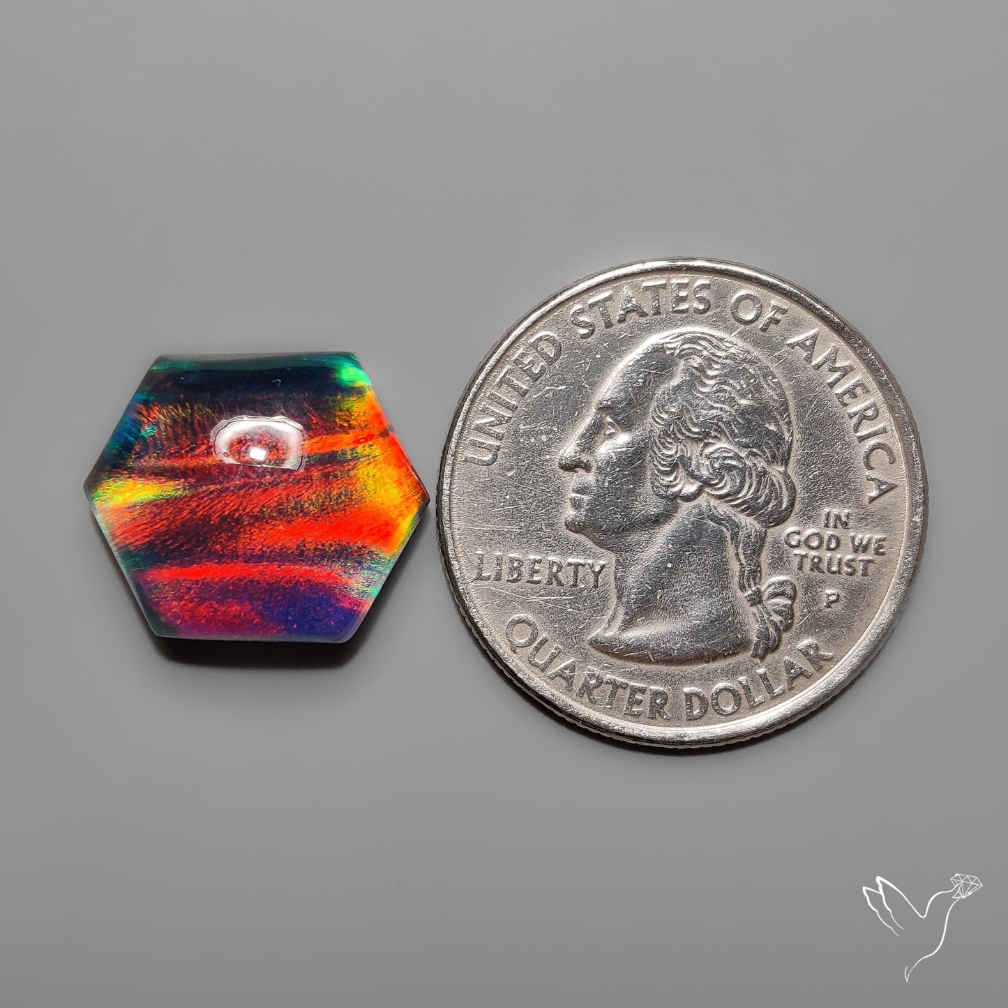 Aurora Opal Doublet