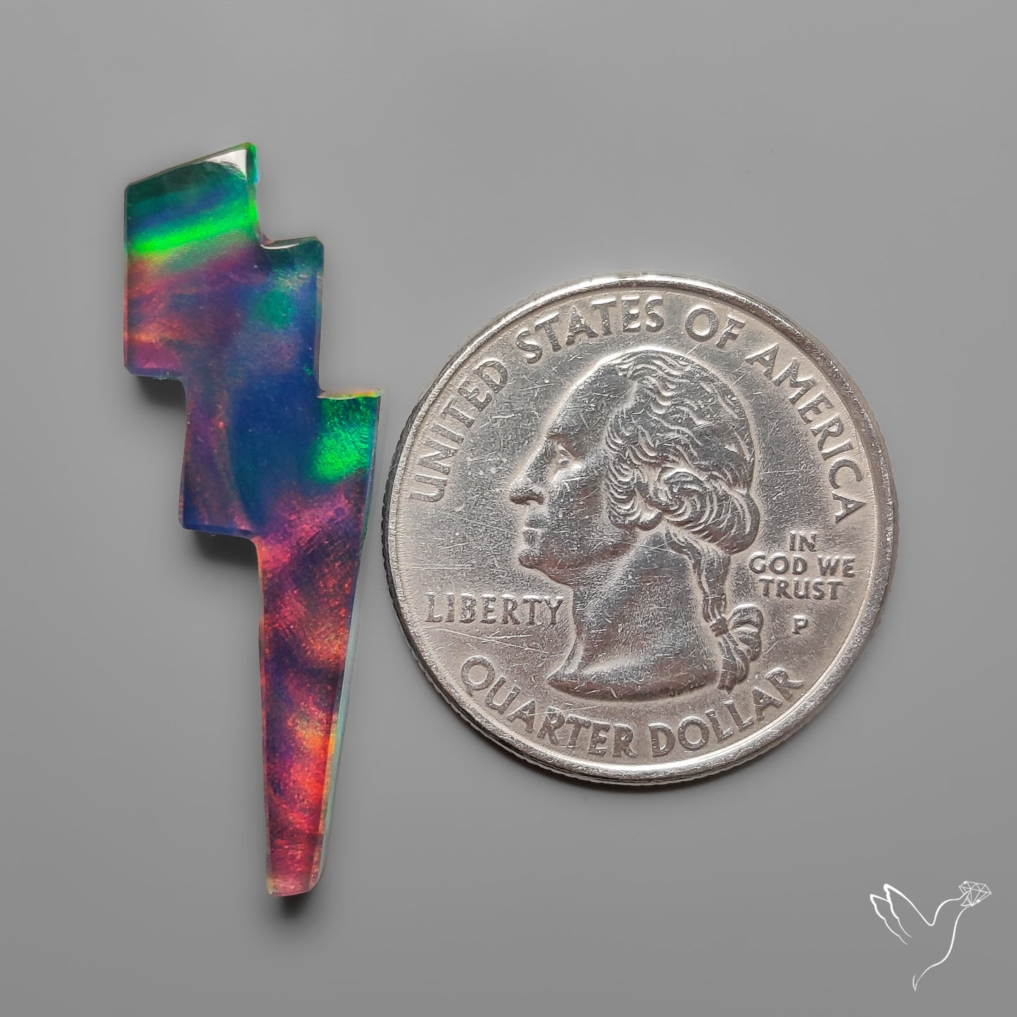 Aurora Opal Lightning Bolt Doublet
