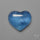 Aquamarine Heart Carving