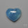 Aquamarine Heart Carving