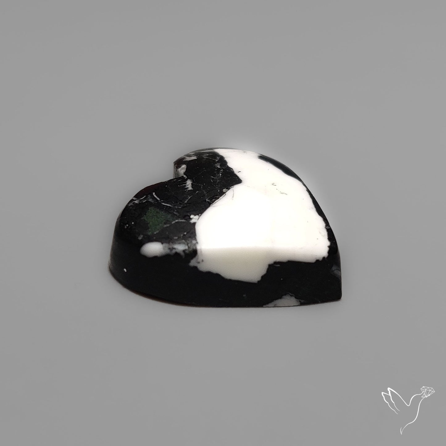 White Buffalo Heart Carving