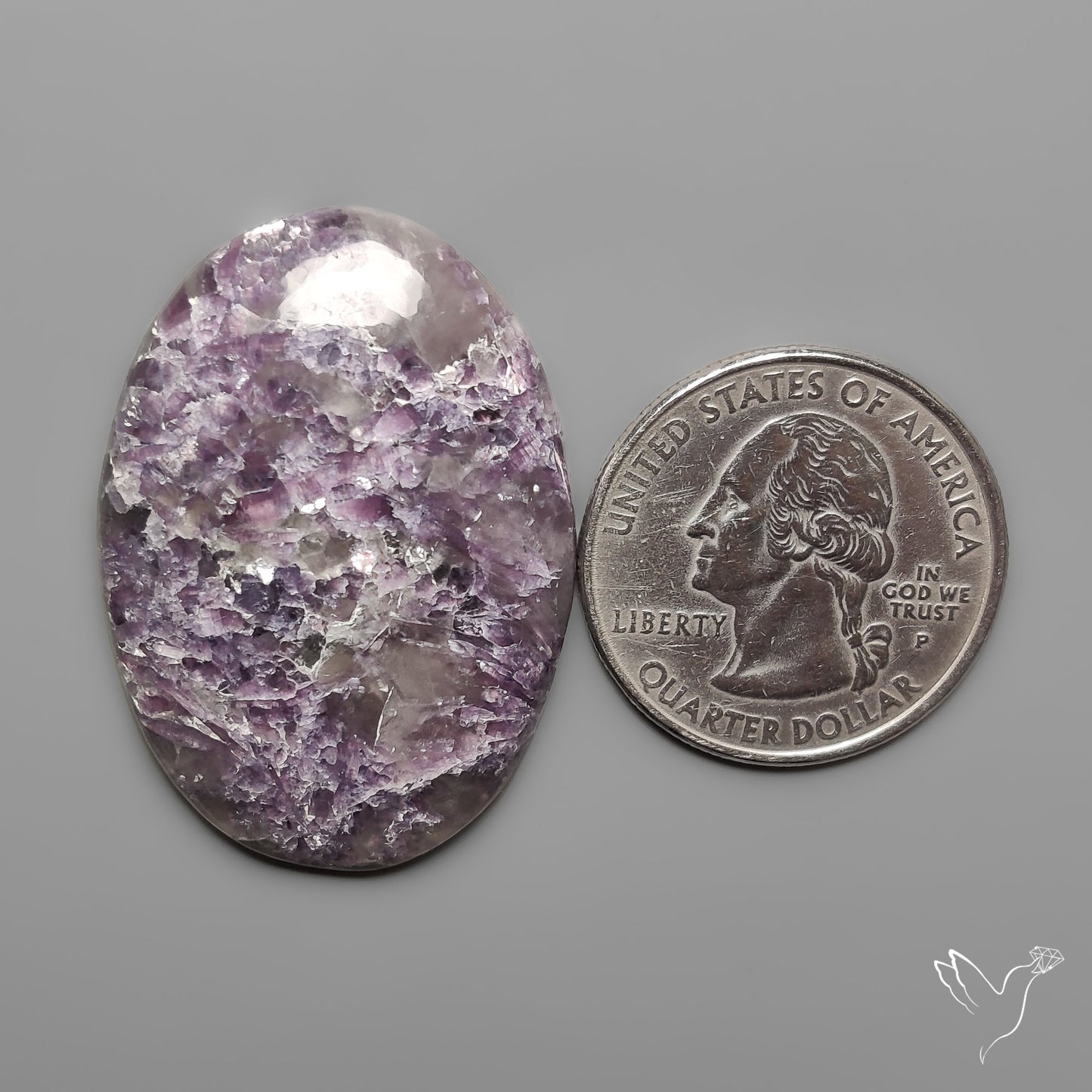 Lepidolite Cabochon