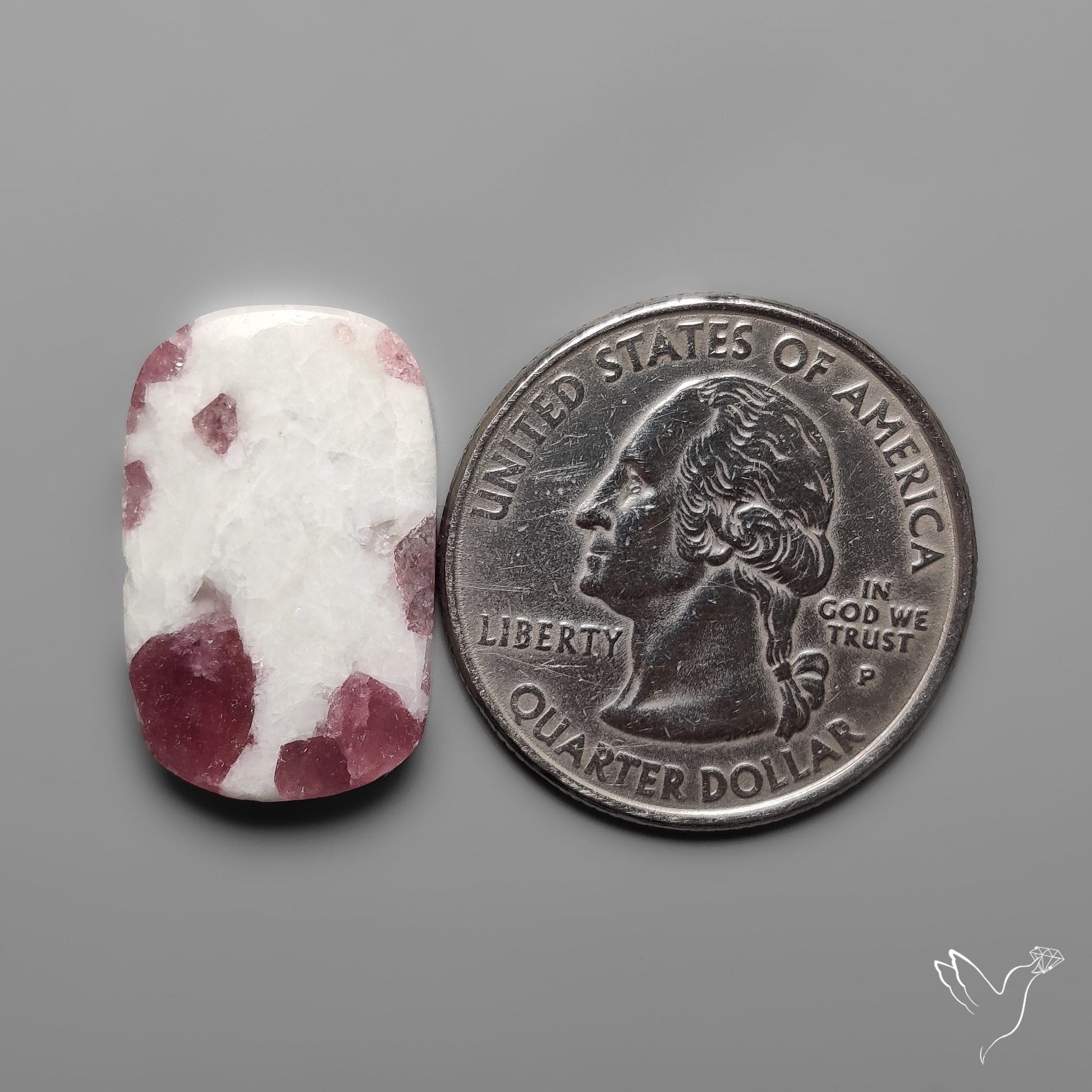 Pink Tourmaline In Quartz
