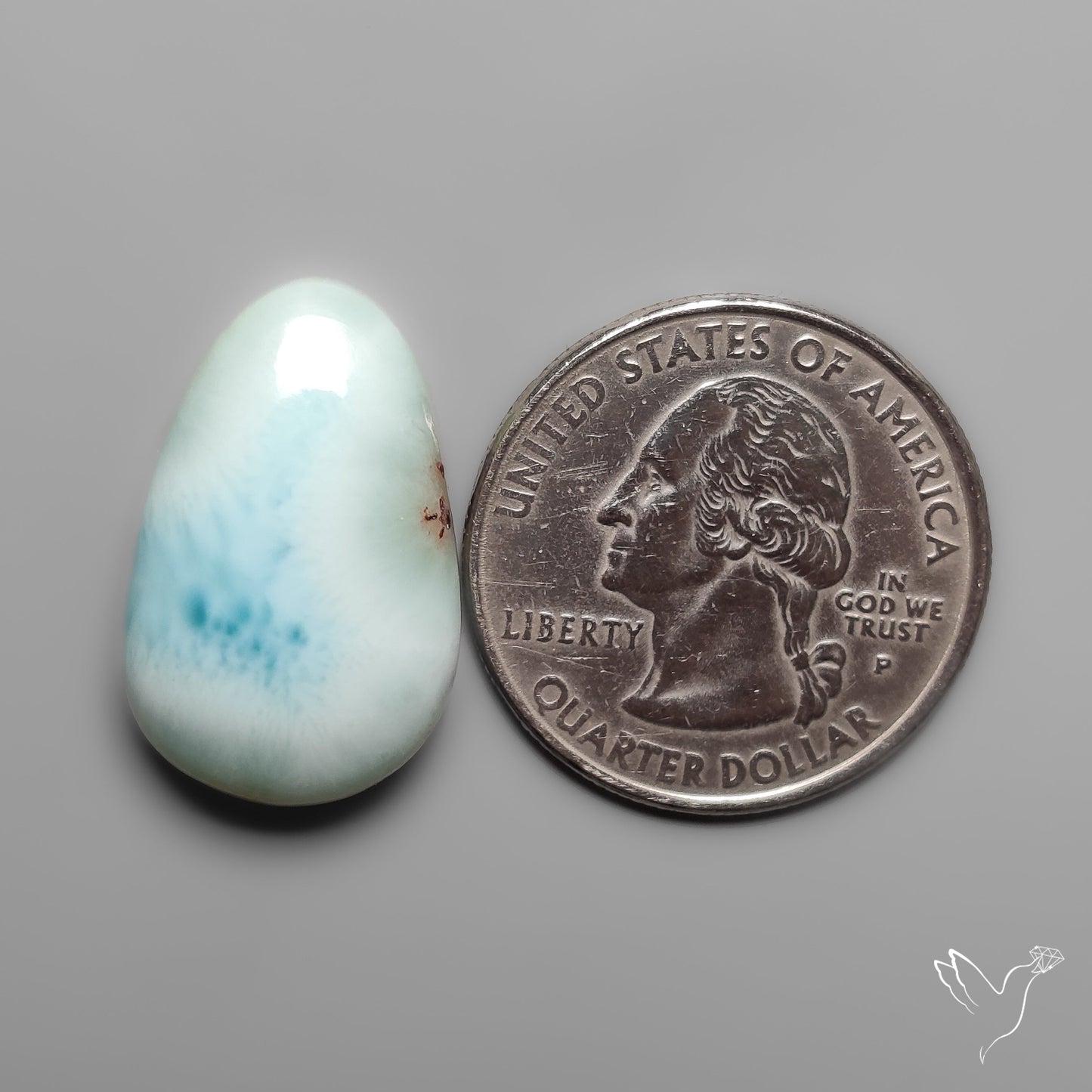 Larimar Cabochon