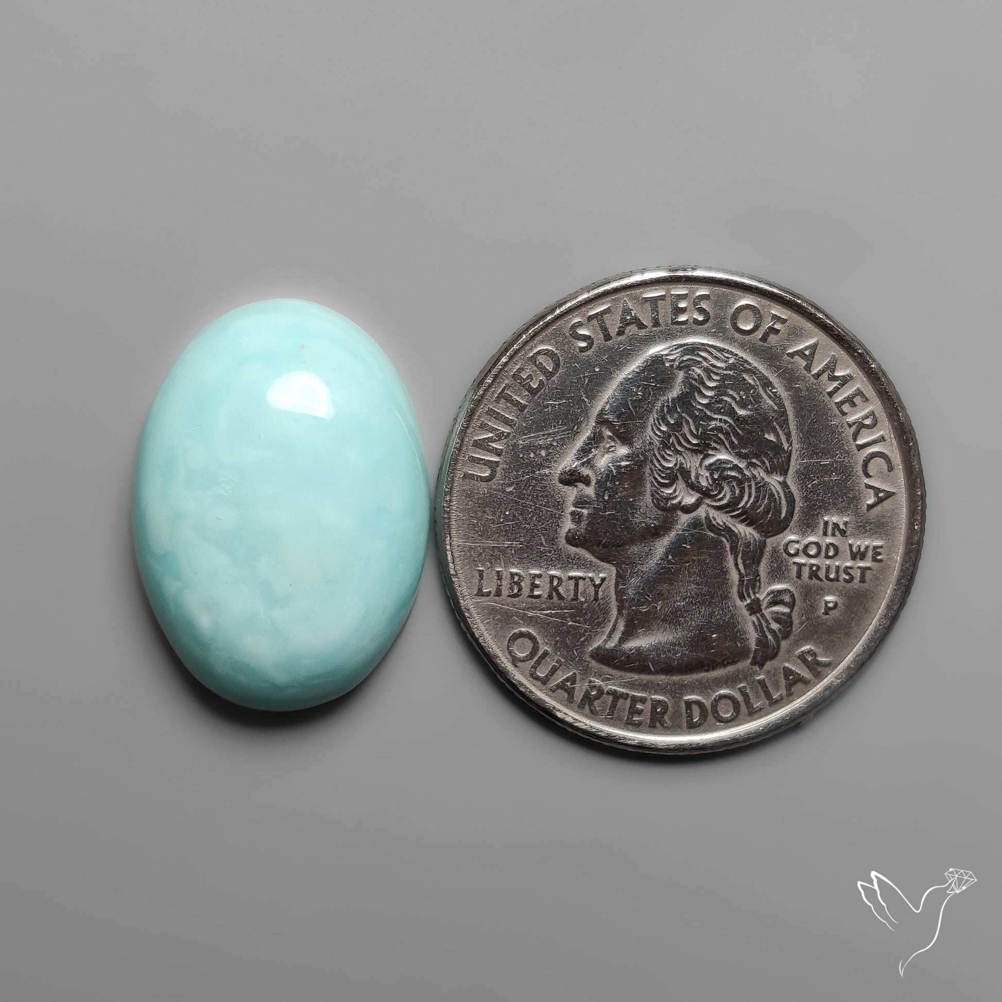 Blue Opal Cabochon