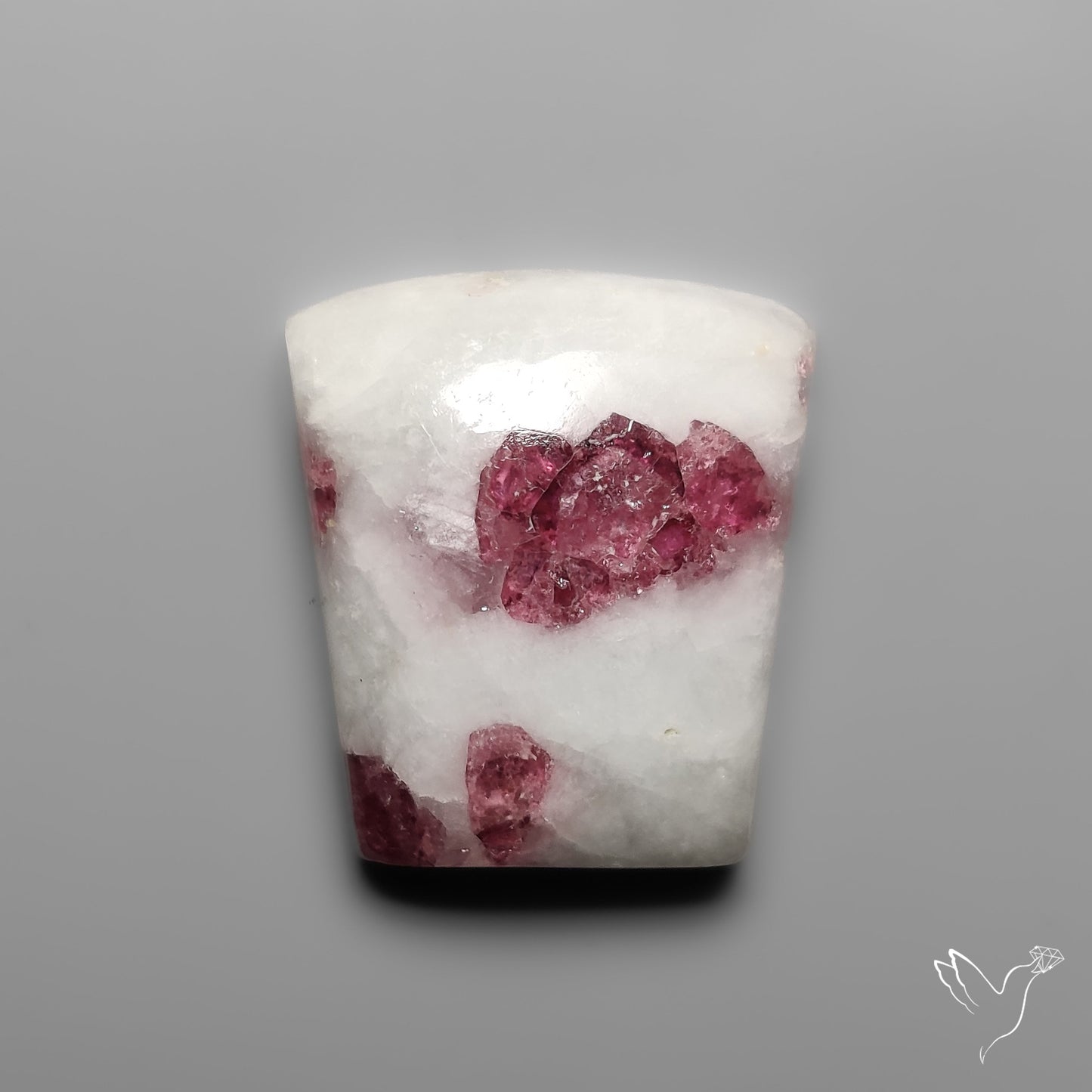 Pink Tourmaline In Quartz