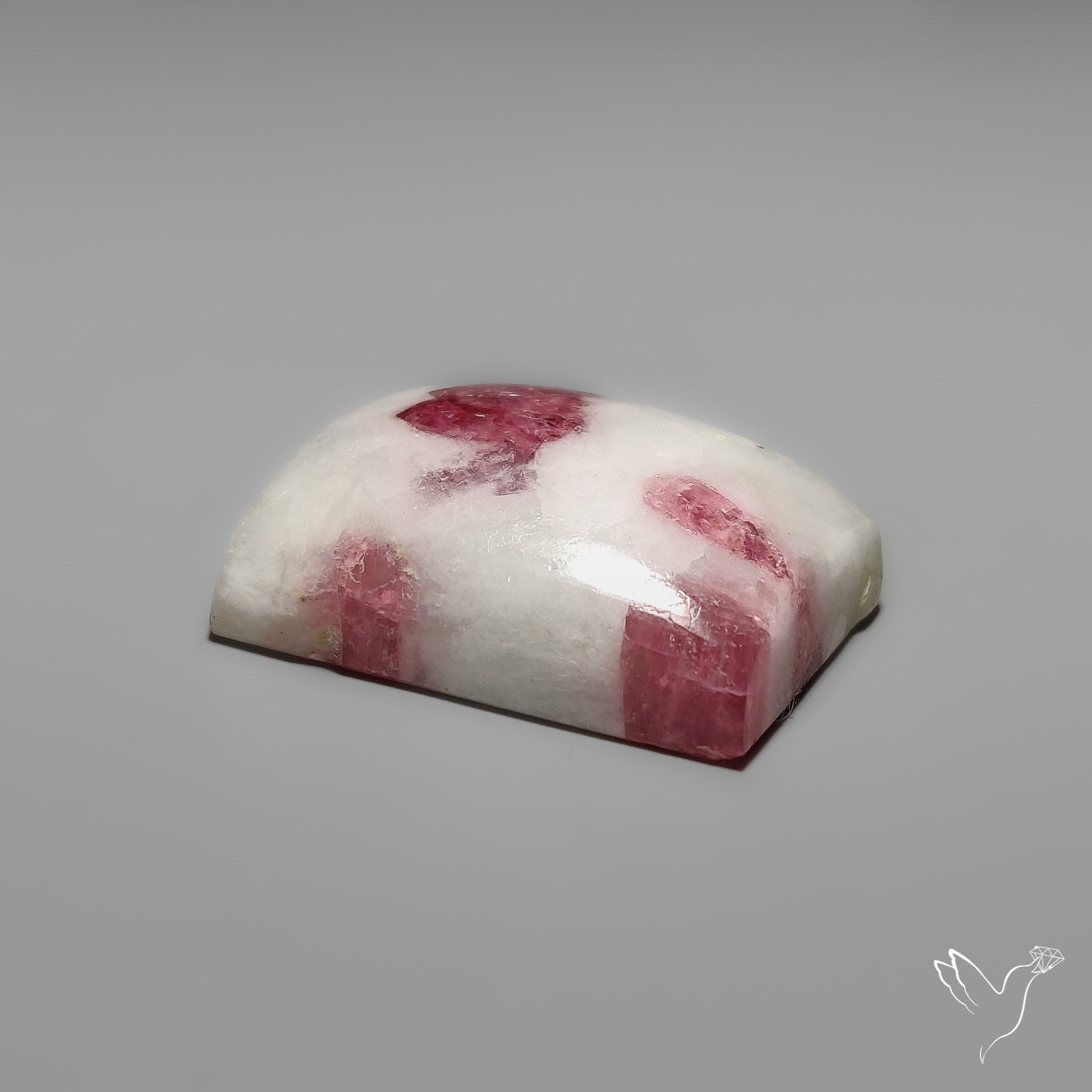 Pink Tourmaline In Quartz