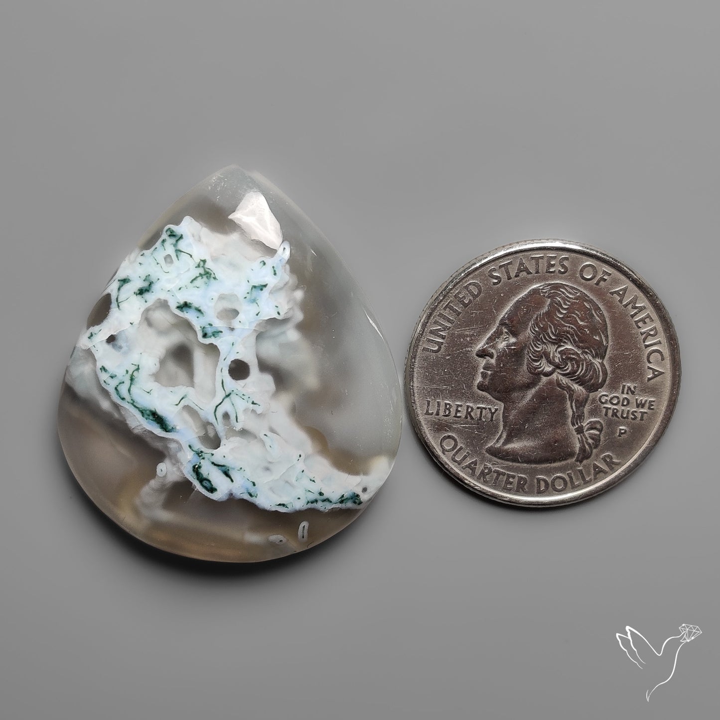 White Horse Canyon Moss Agate