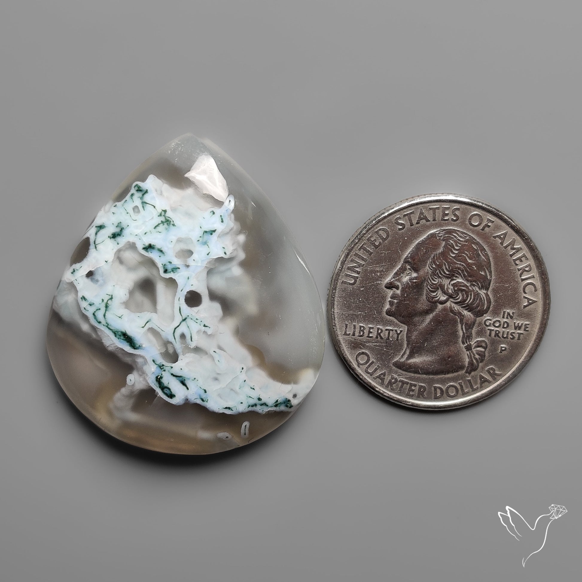 White Horse Canyon Moss Agate