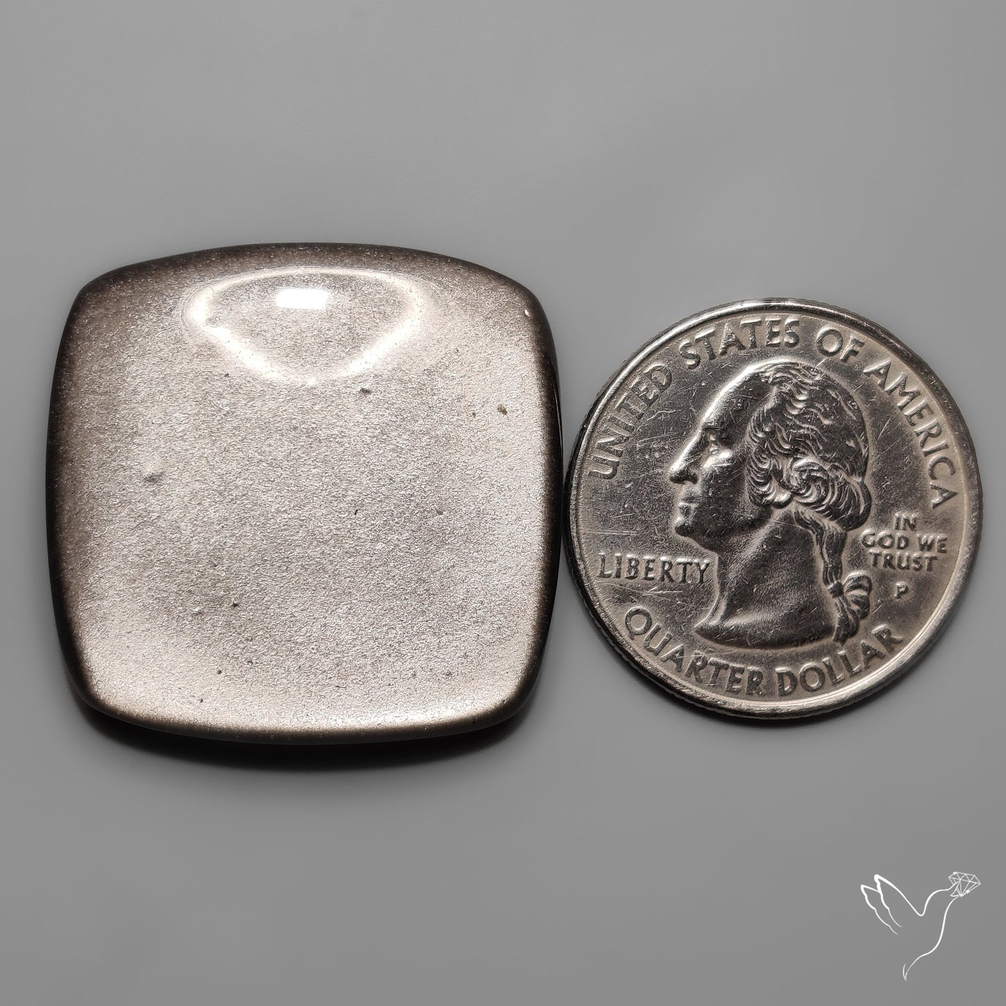 Silversheen Obsidian