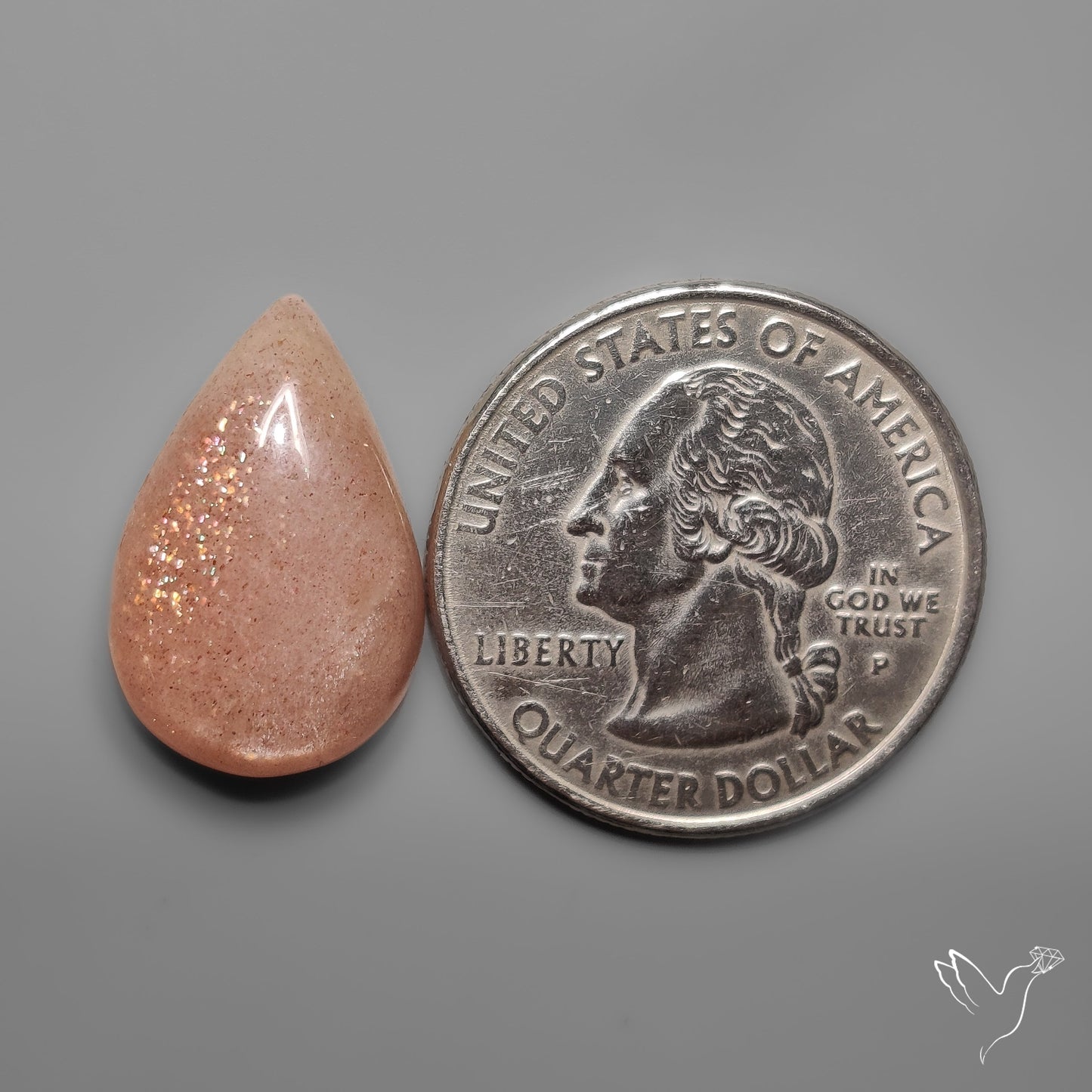 Peach Moonstone
