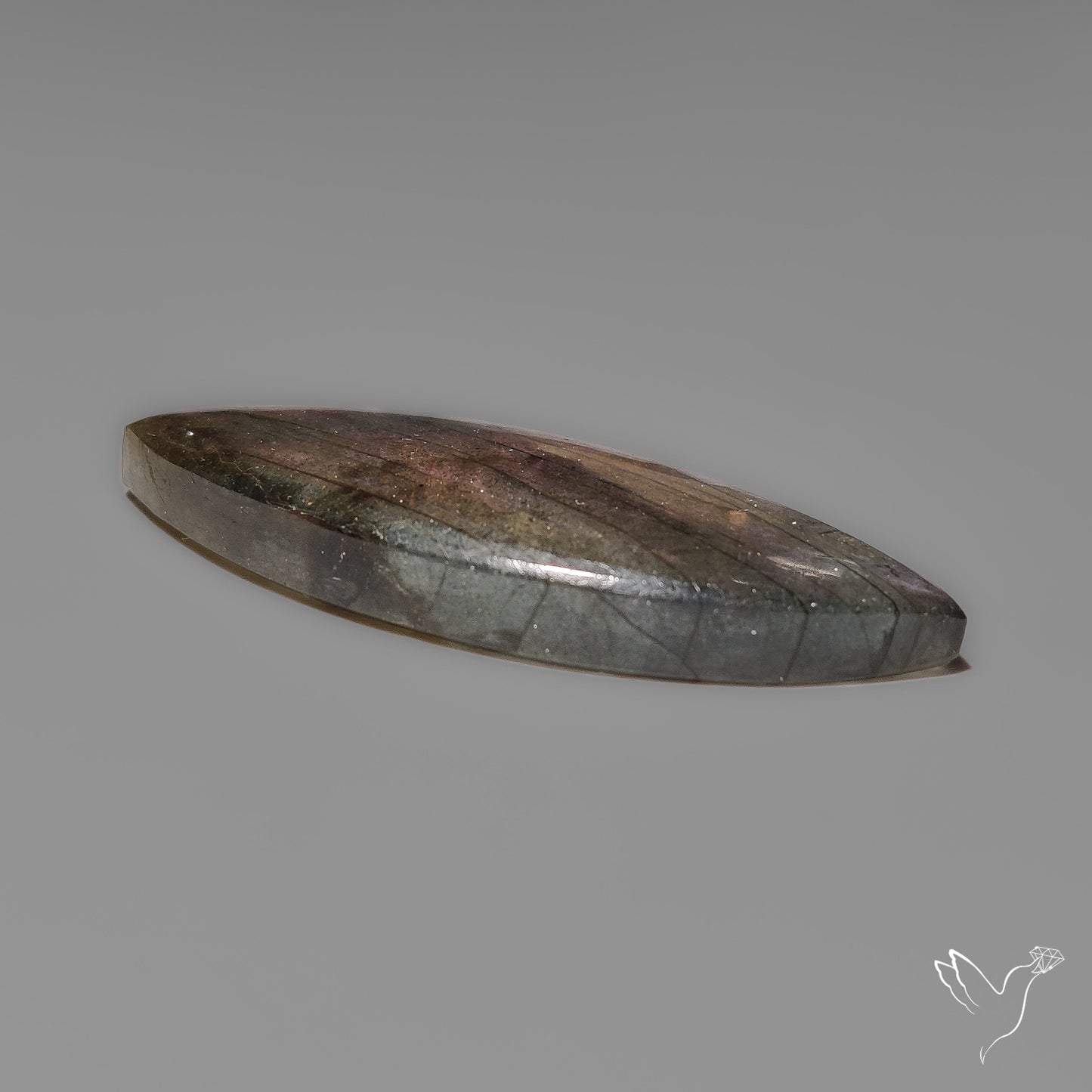 Purple Spectrolite Cabochon