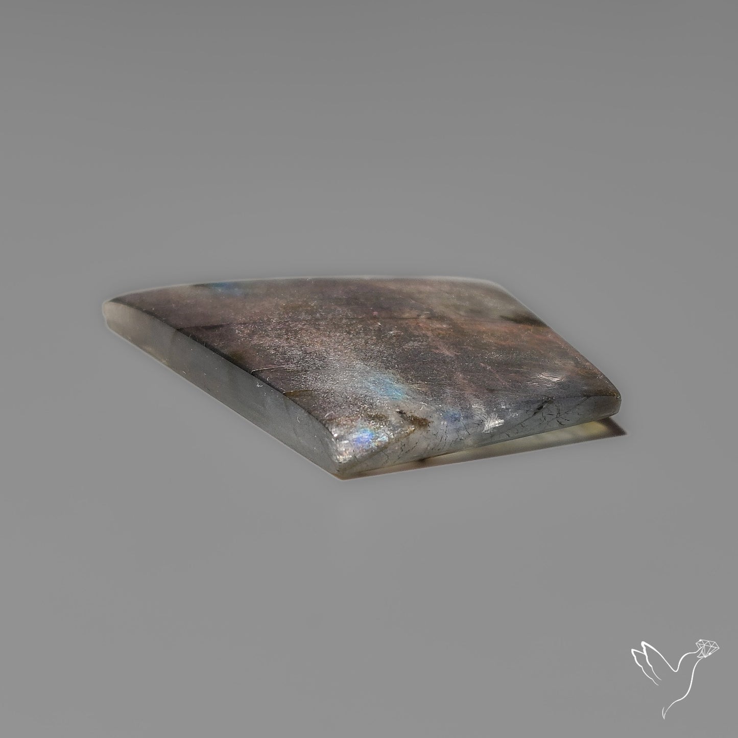 Purple Spectrolite Cabochon