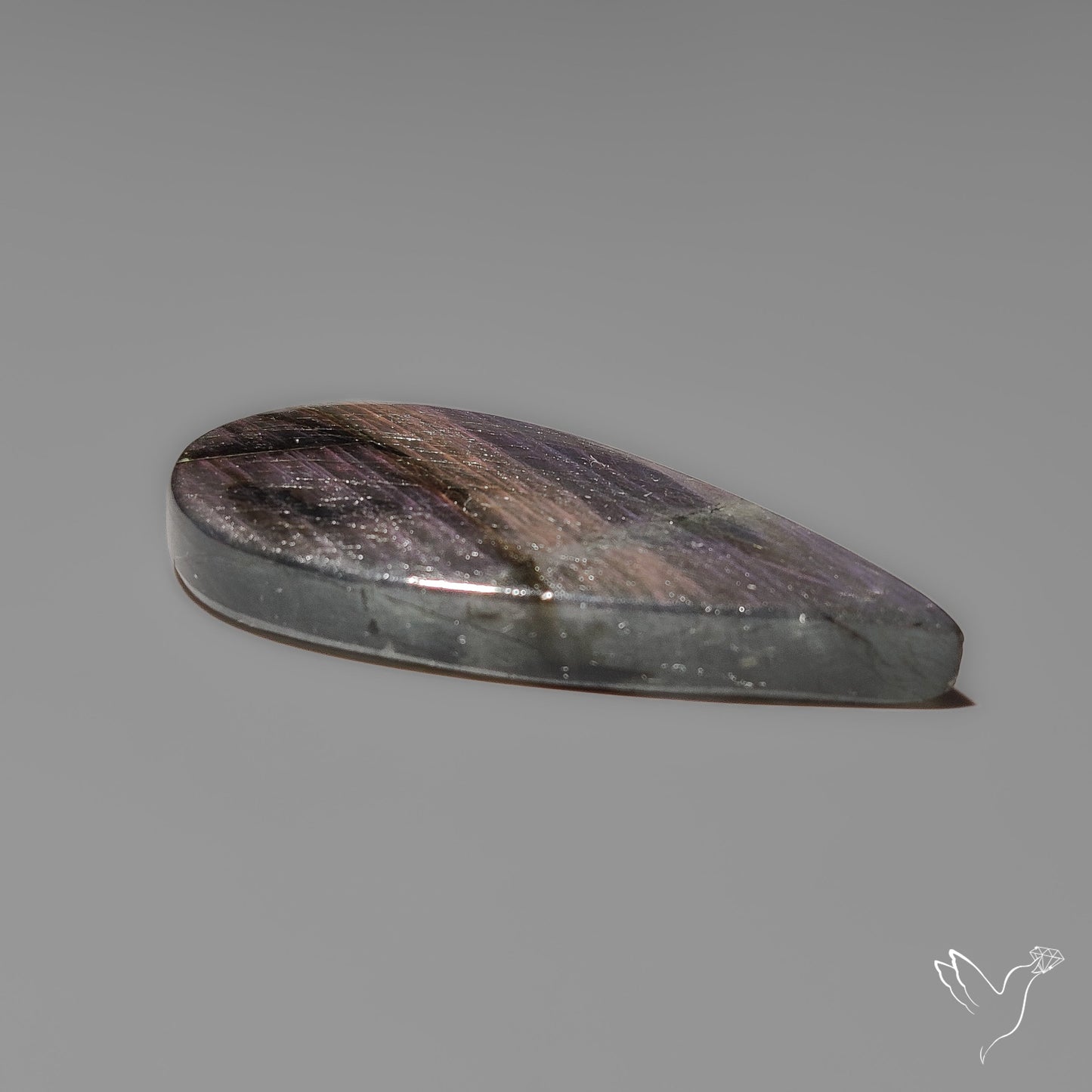 Purple Spectrolite Cabochon