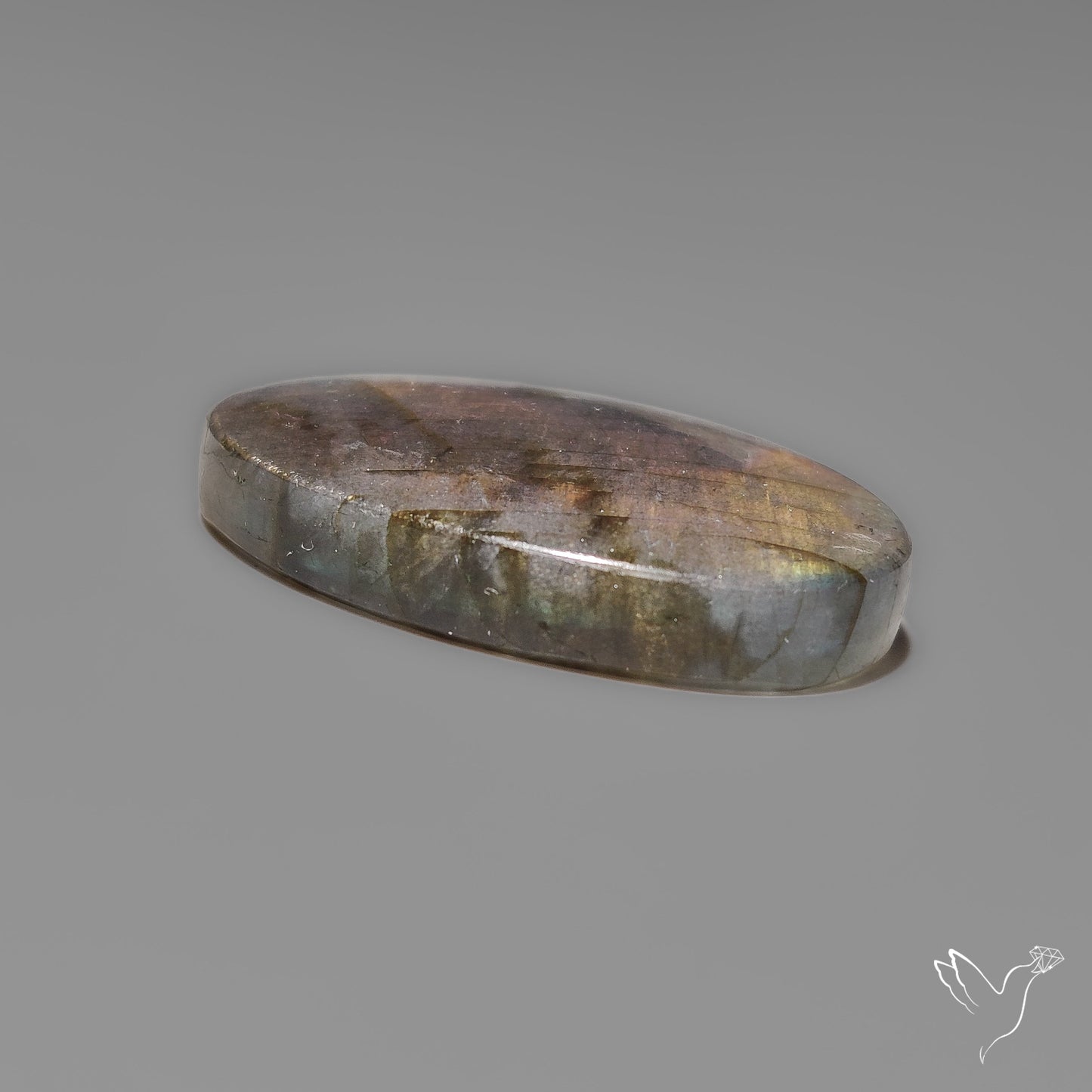 Purple Spectrolite Cabochon