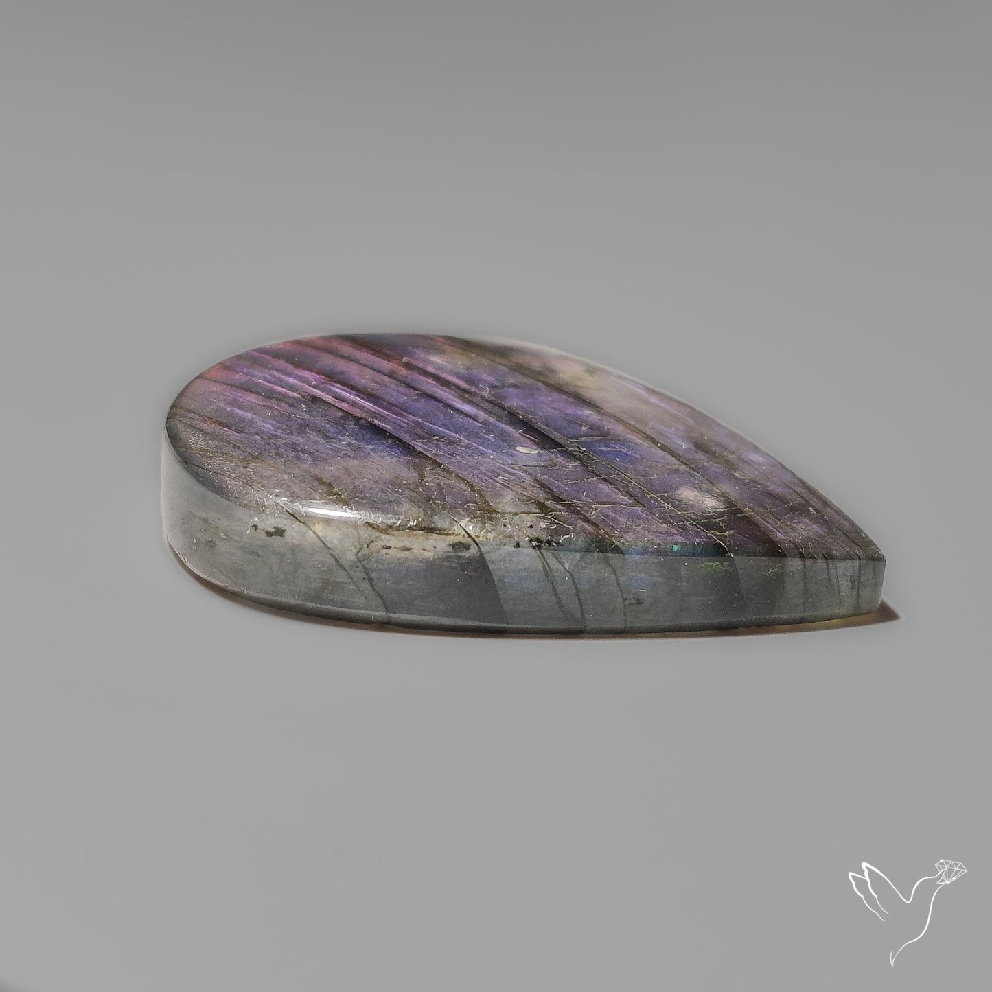 Purple Spectrolite Cabochon