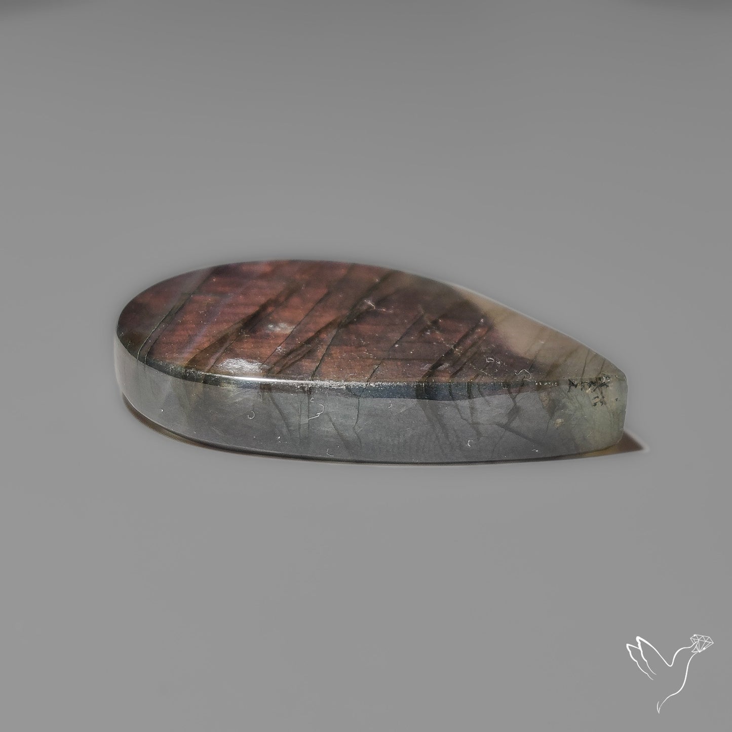 Purple Spectrolite Cabochon