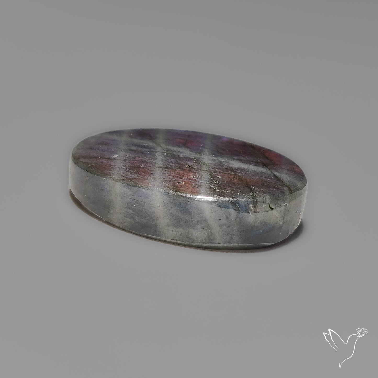 Electric Blue Spectrolite Cabochon