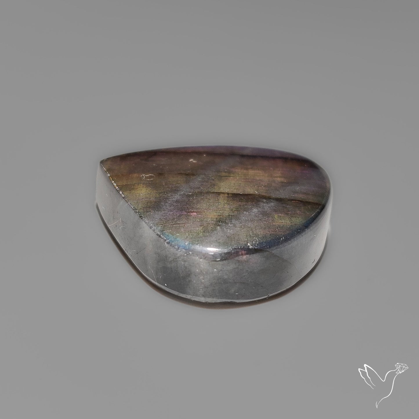 Purple Spectrolite Cabochon