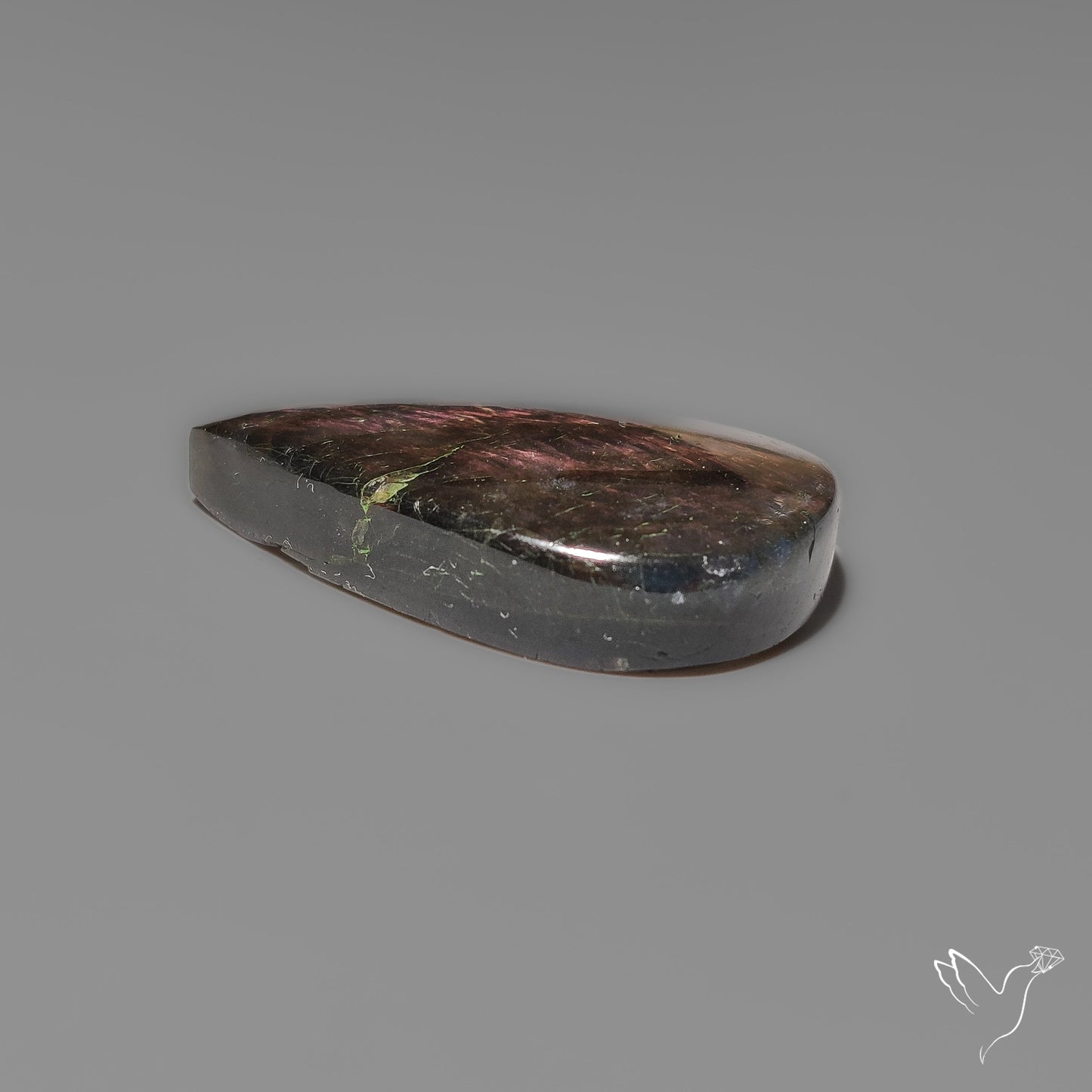 Purple Spectrolite Cabochon