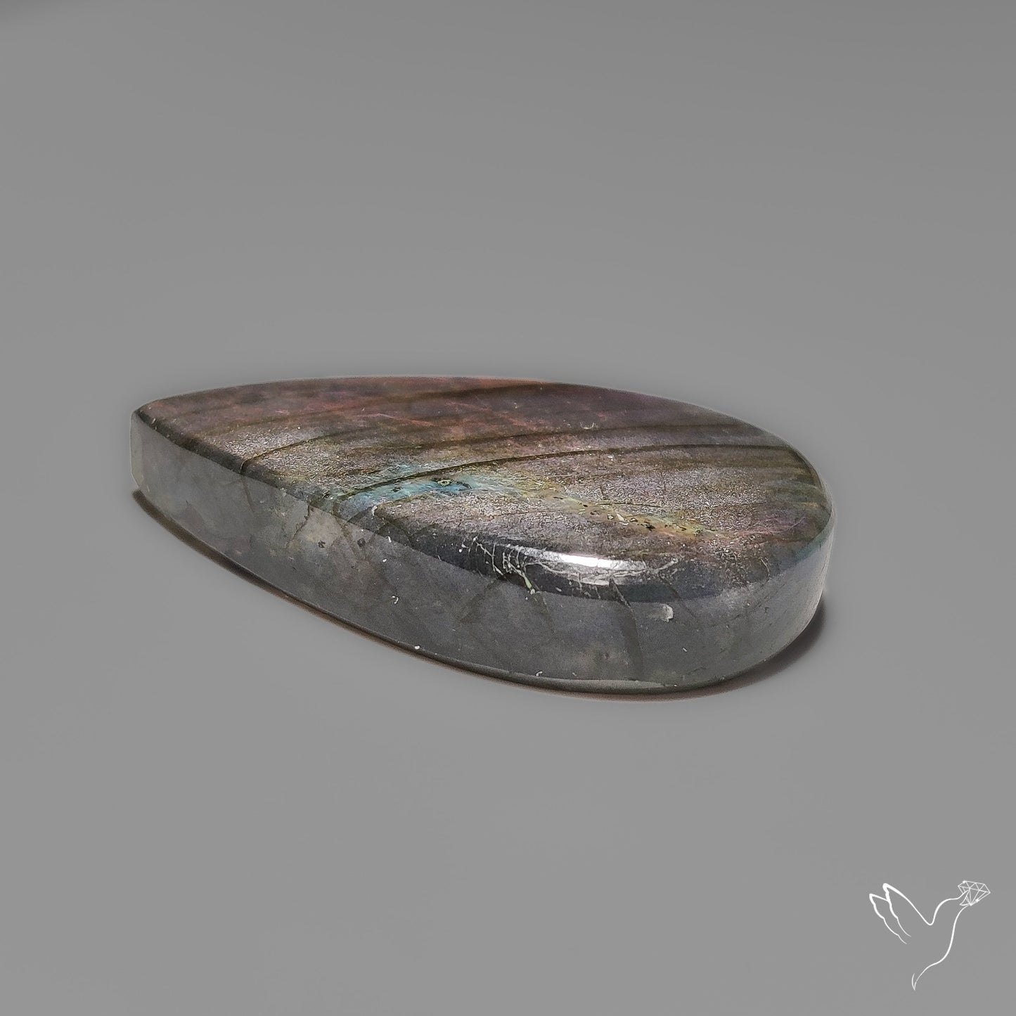 Purple Spectrolite Cabochon