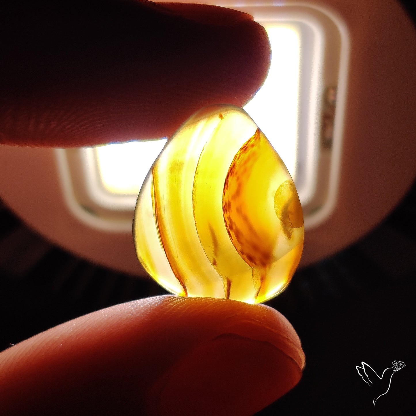 Montana Agate Cabochon