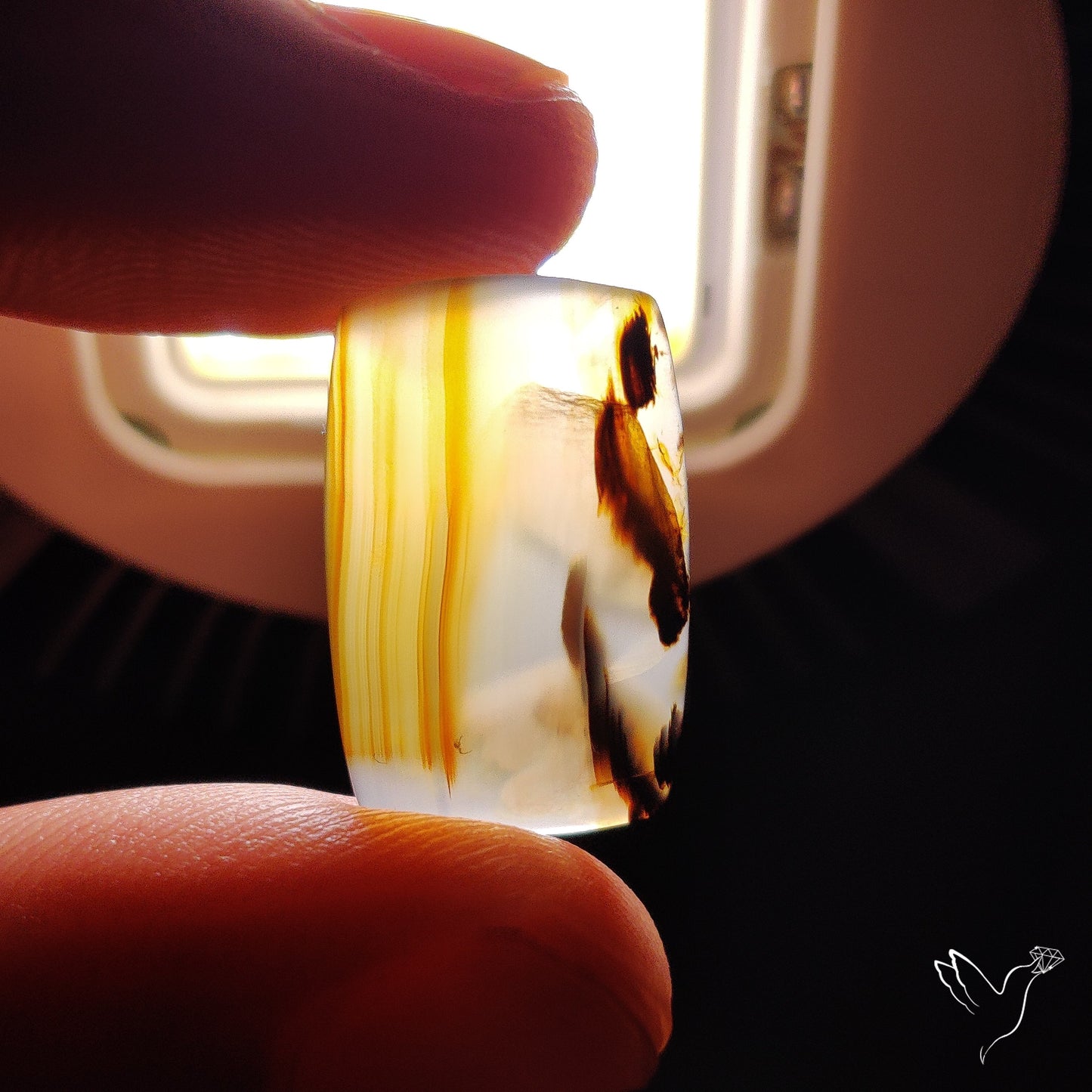 Montana Agate Cabochon