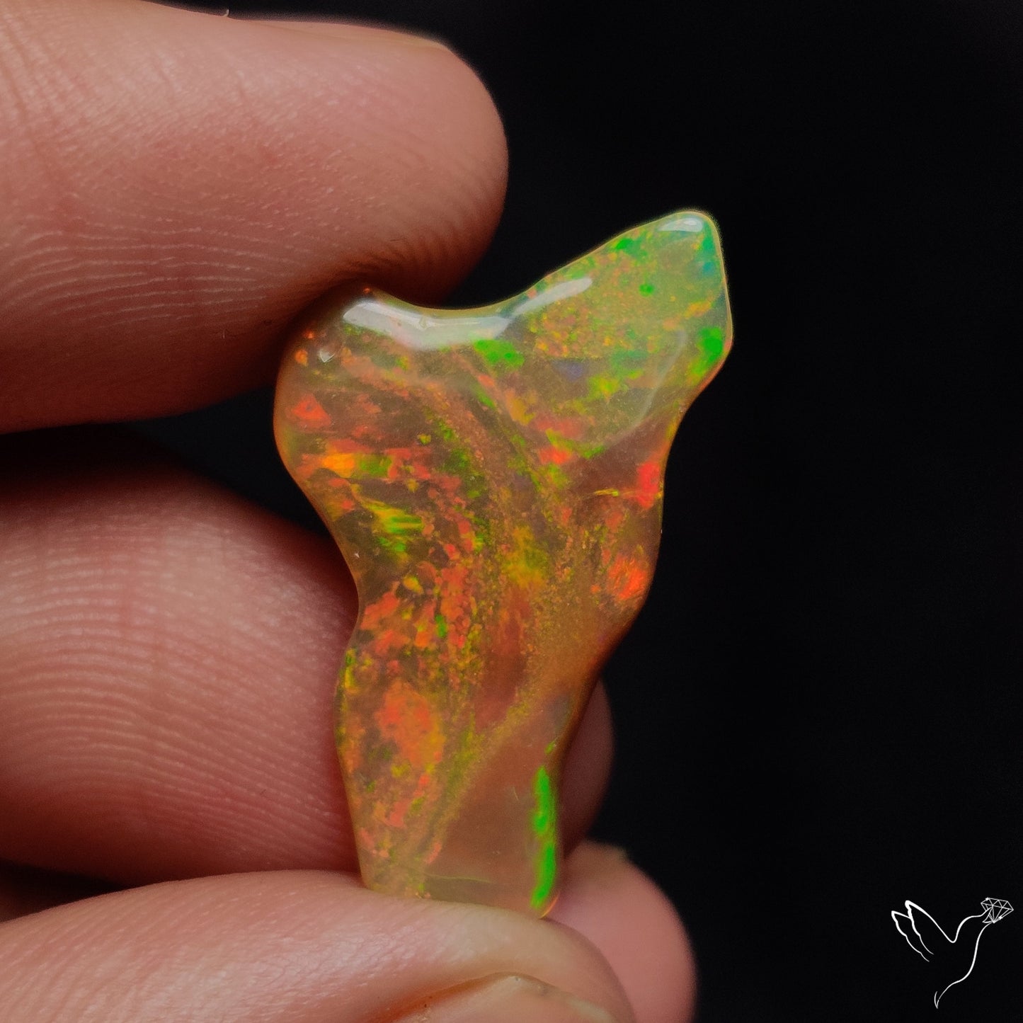 Ethiopian Welo Opal Raw Freeform Polished