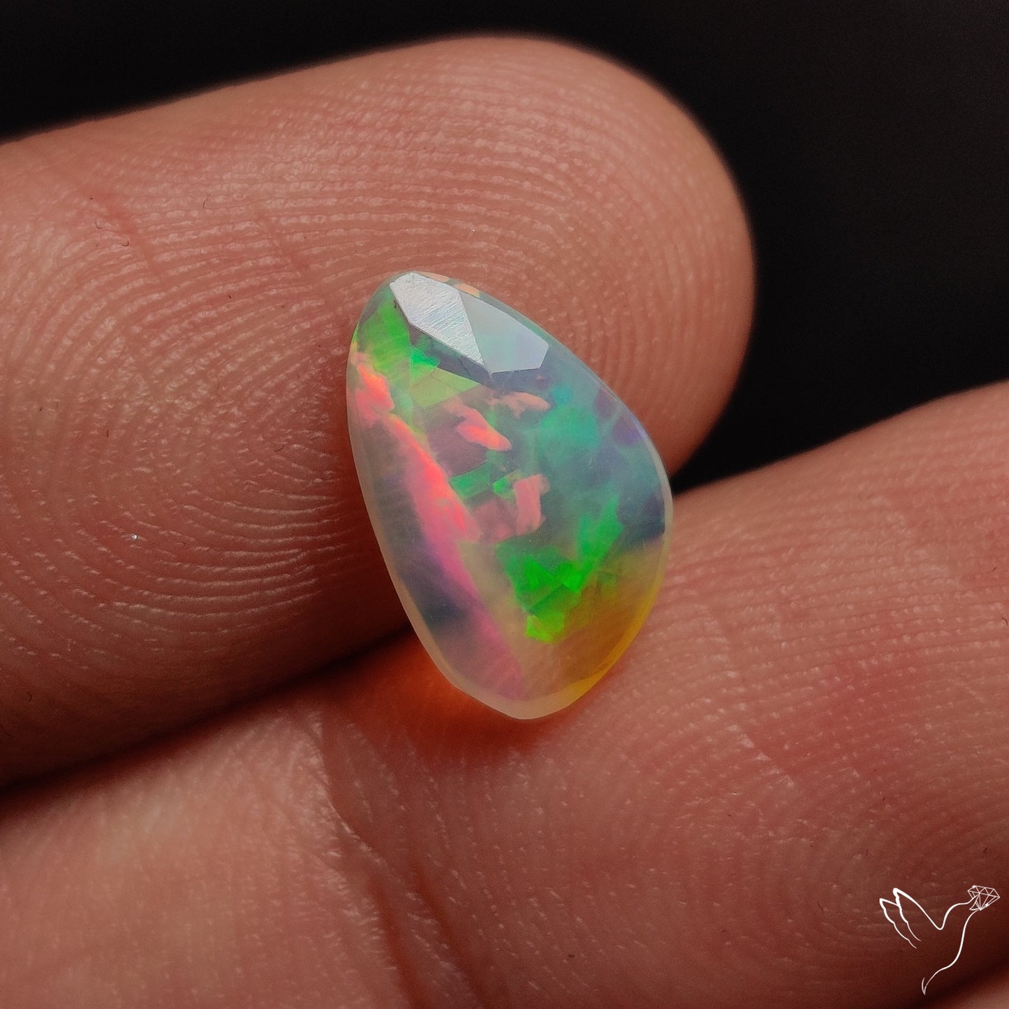 Rose Cut Ethiopian Welo Opal