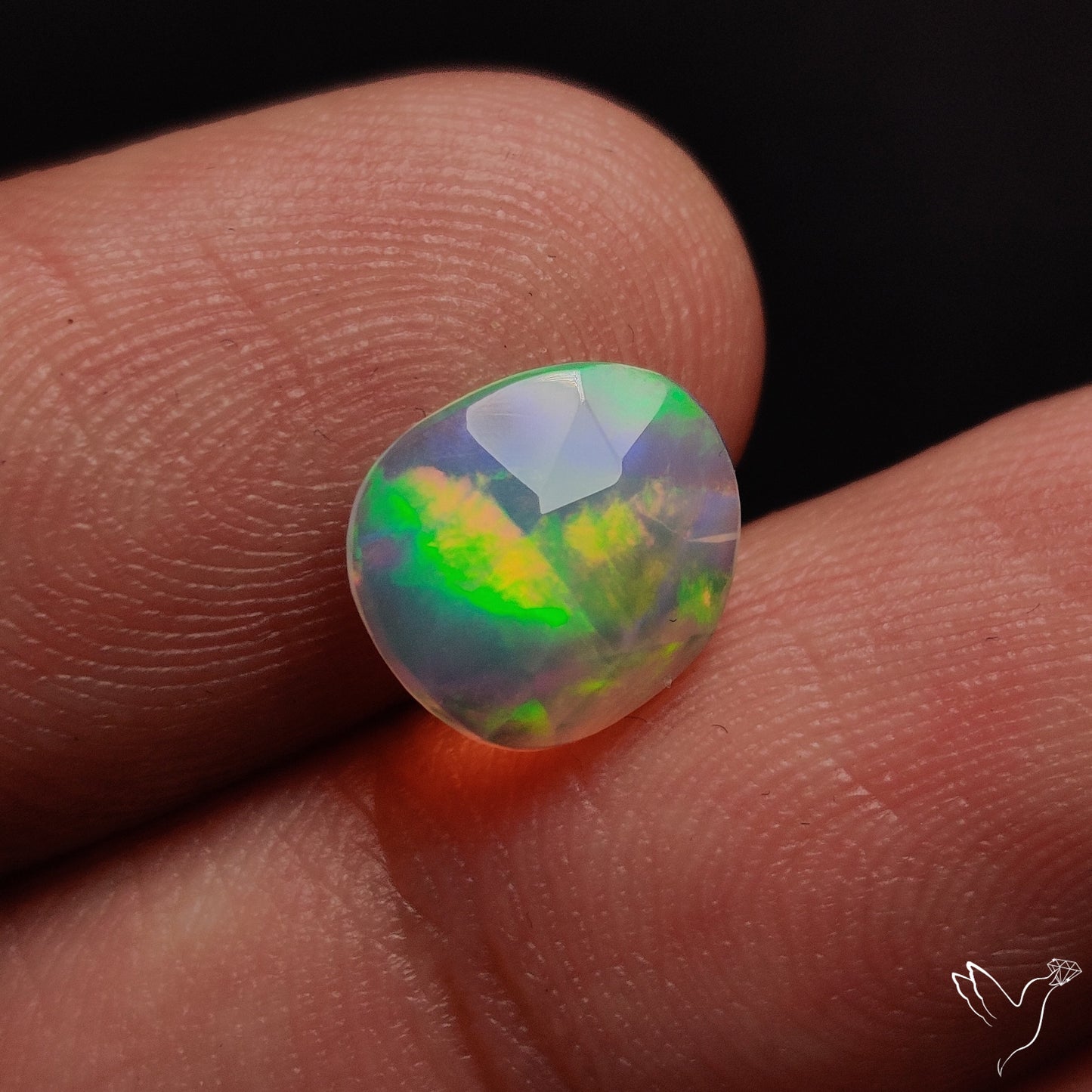 Rose Cut Ethiopian Welo Opal