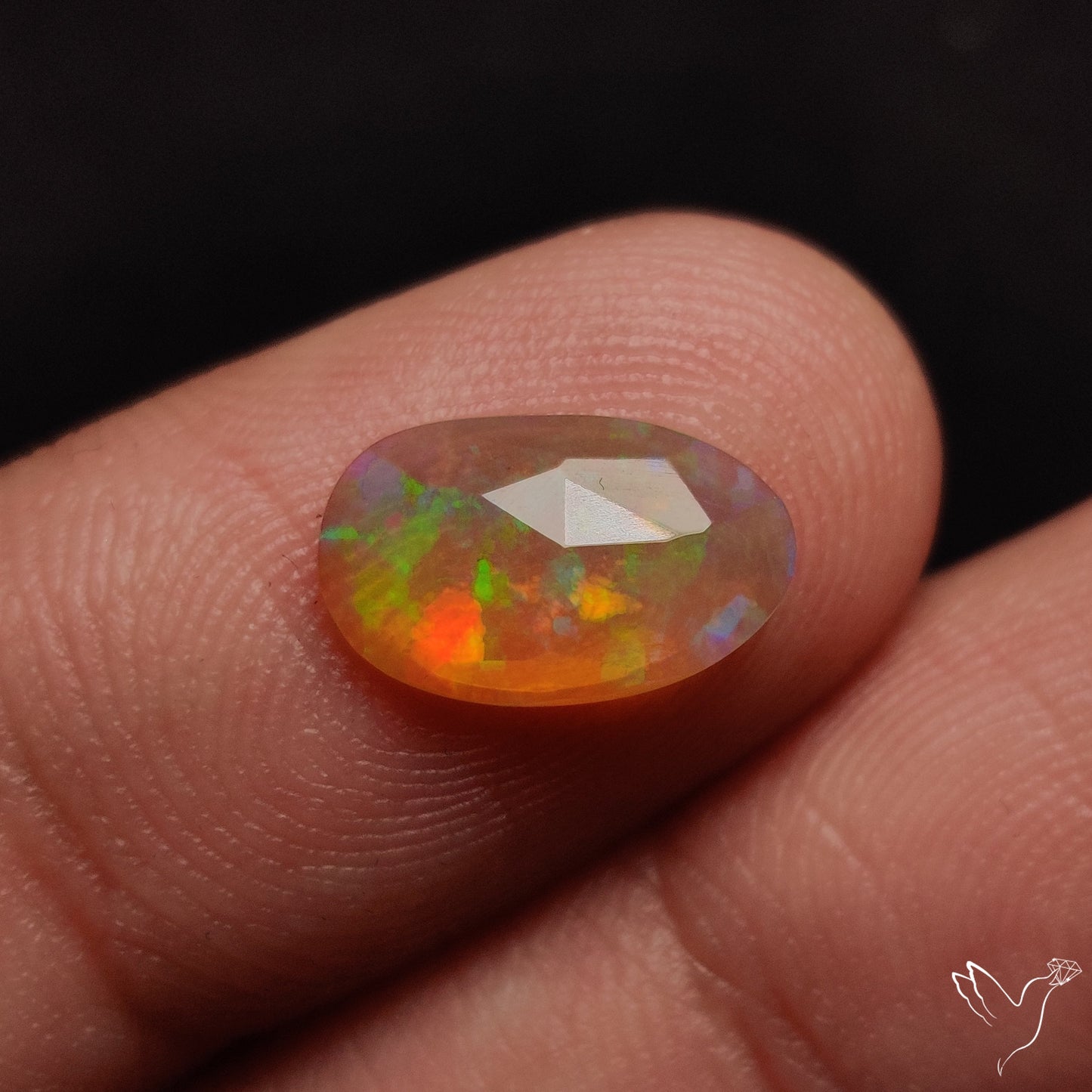 Rose Cut Ethiopian Welo Opal