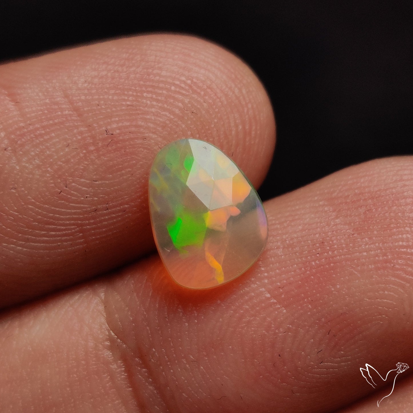 Rose Cut Ethiopian Welo Opal