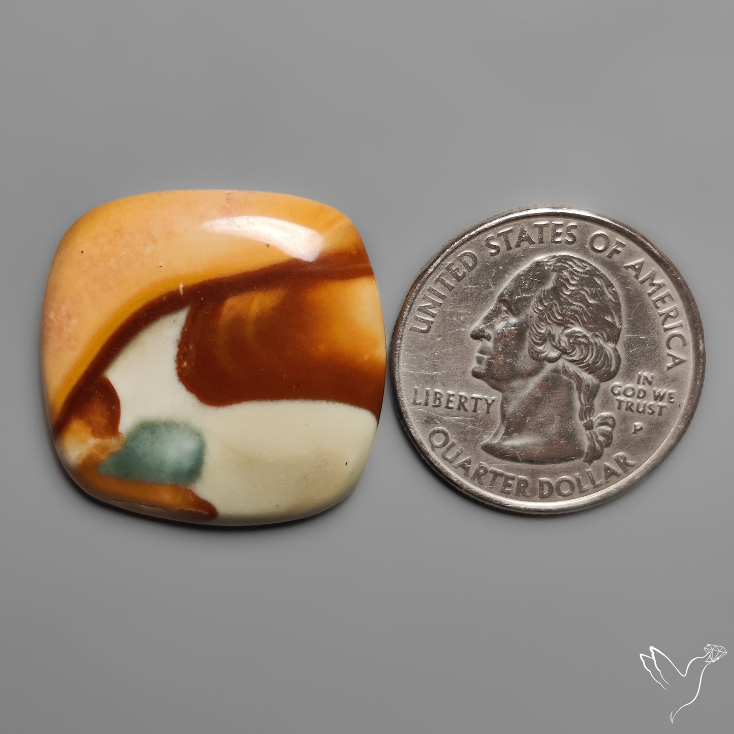 Polychrome Jasper Cabochon