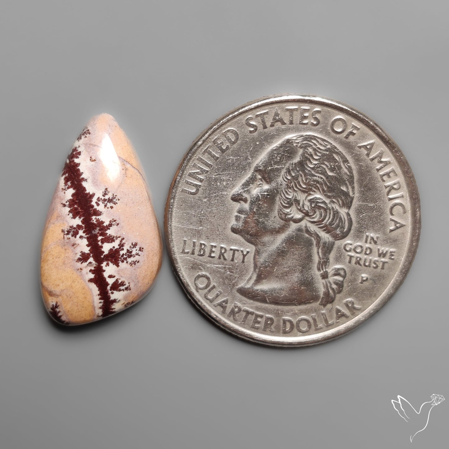 Sonoran Dendritic Rhyolite Cabochon