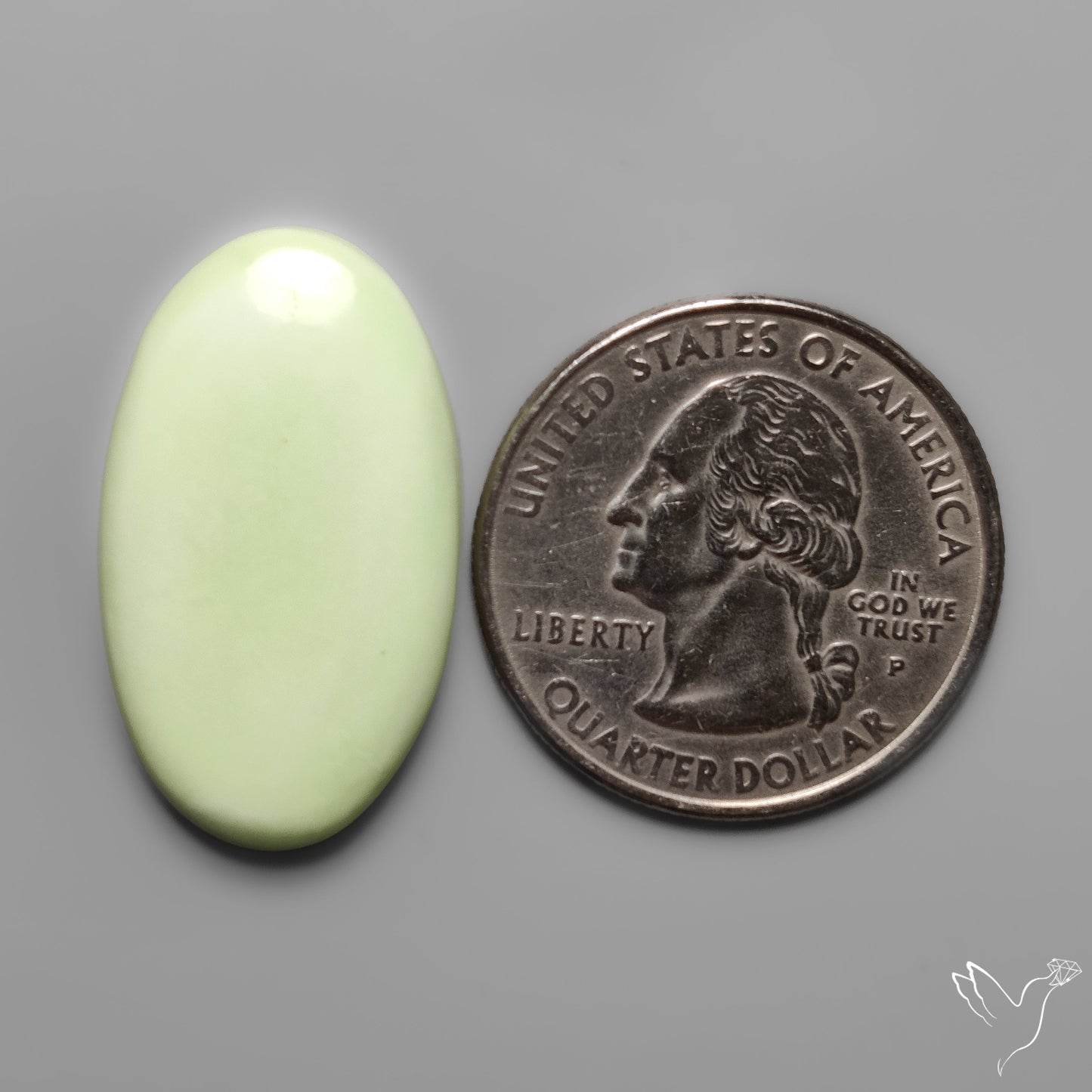 Citron Chrysoprase Cabochon Lemon Chrysoprase