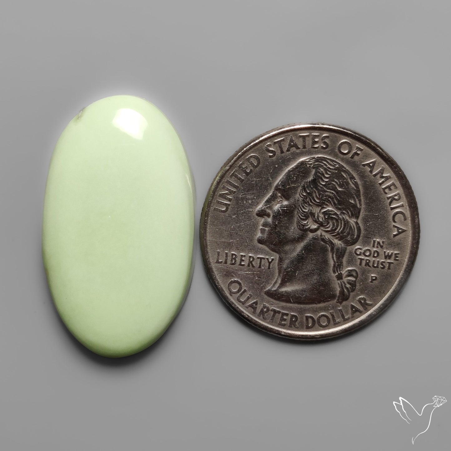 Citron Chrysoprase Cabochon Lemon Chrysoprase