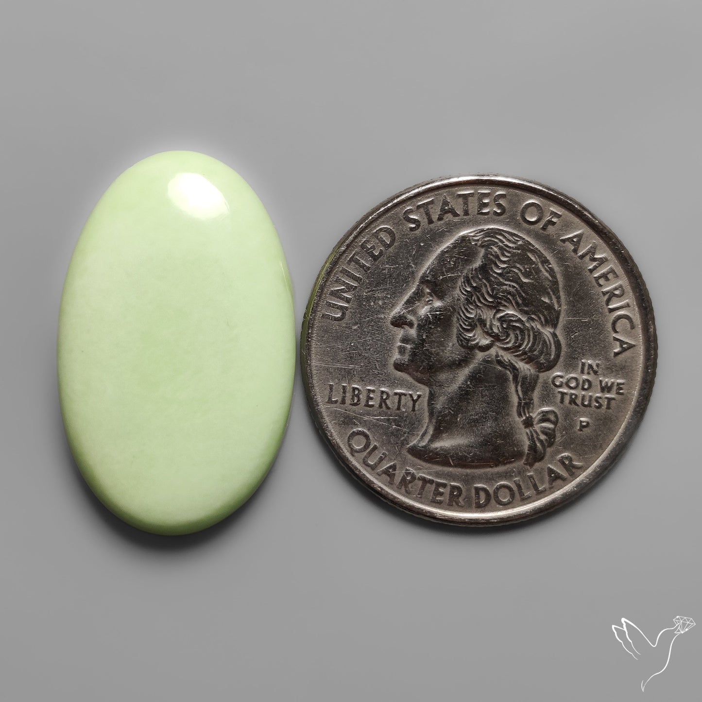 Citron Chrysoprase Cabochon Lemon Chrysoprase