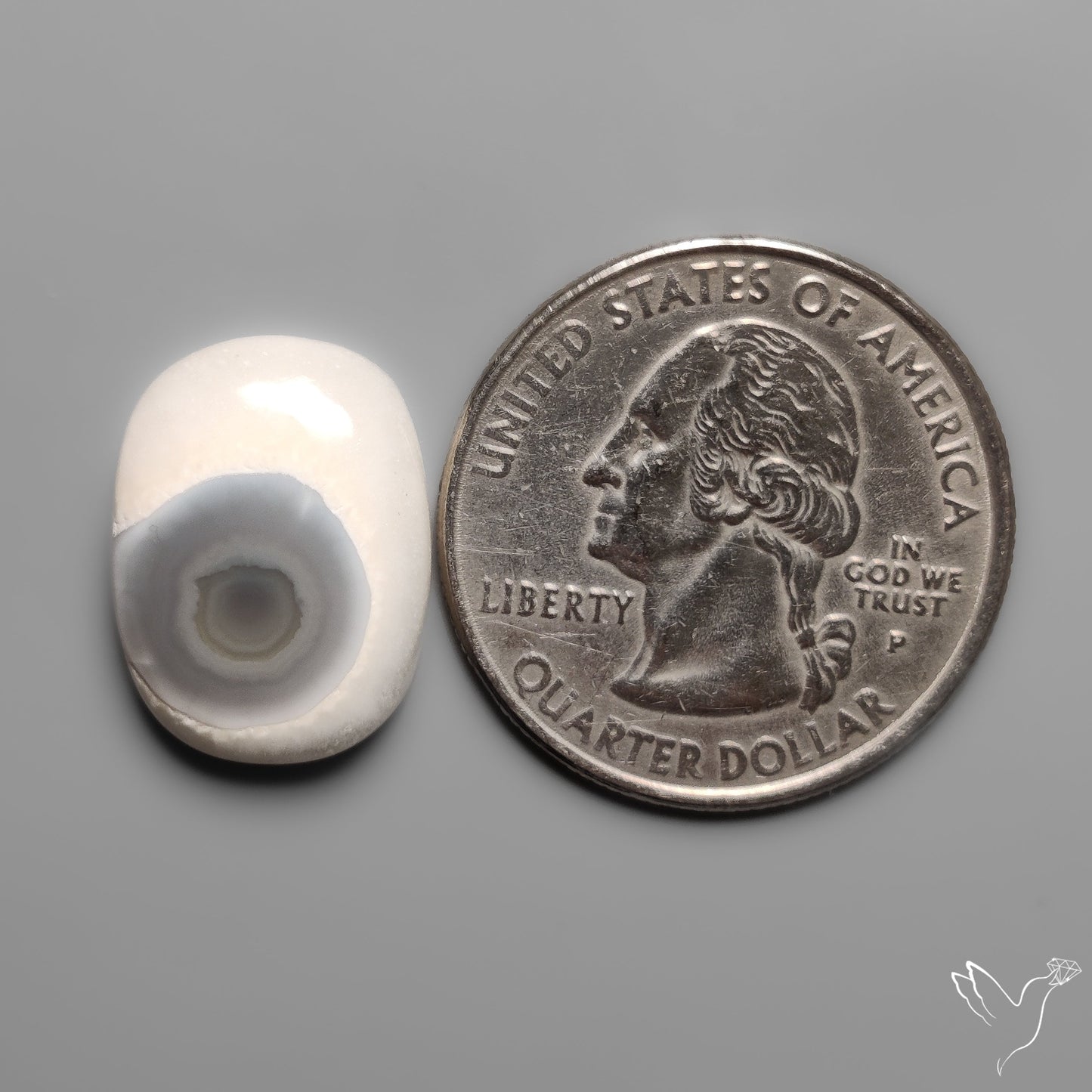 Solar Eye Quartz Cabochon