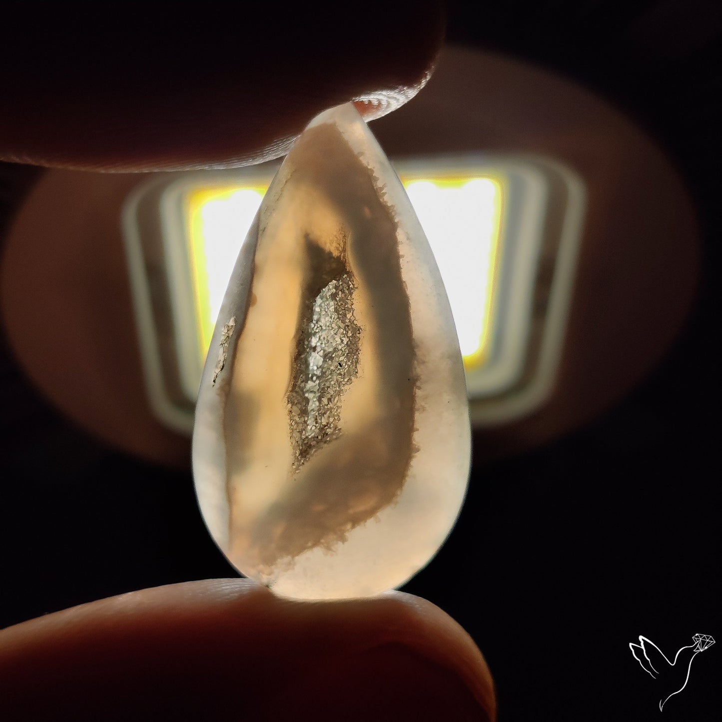 Chalcedony Pocket Druzy