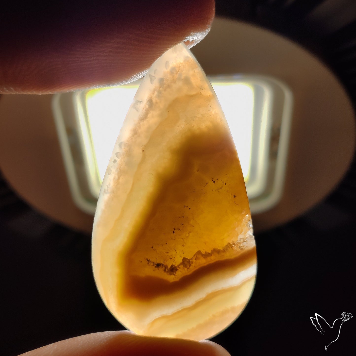 Chalcedony Pocket Druzy