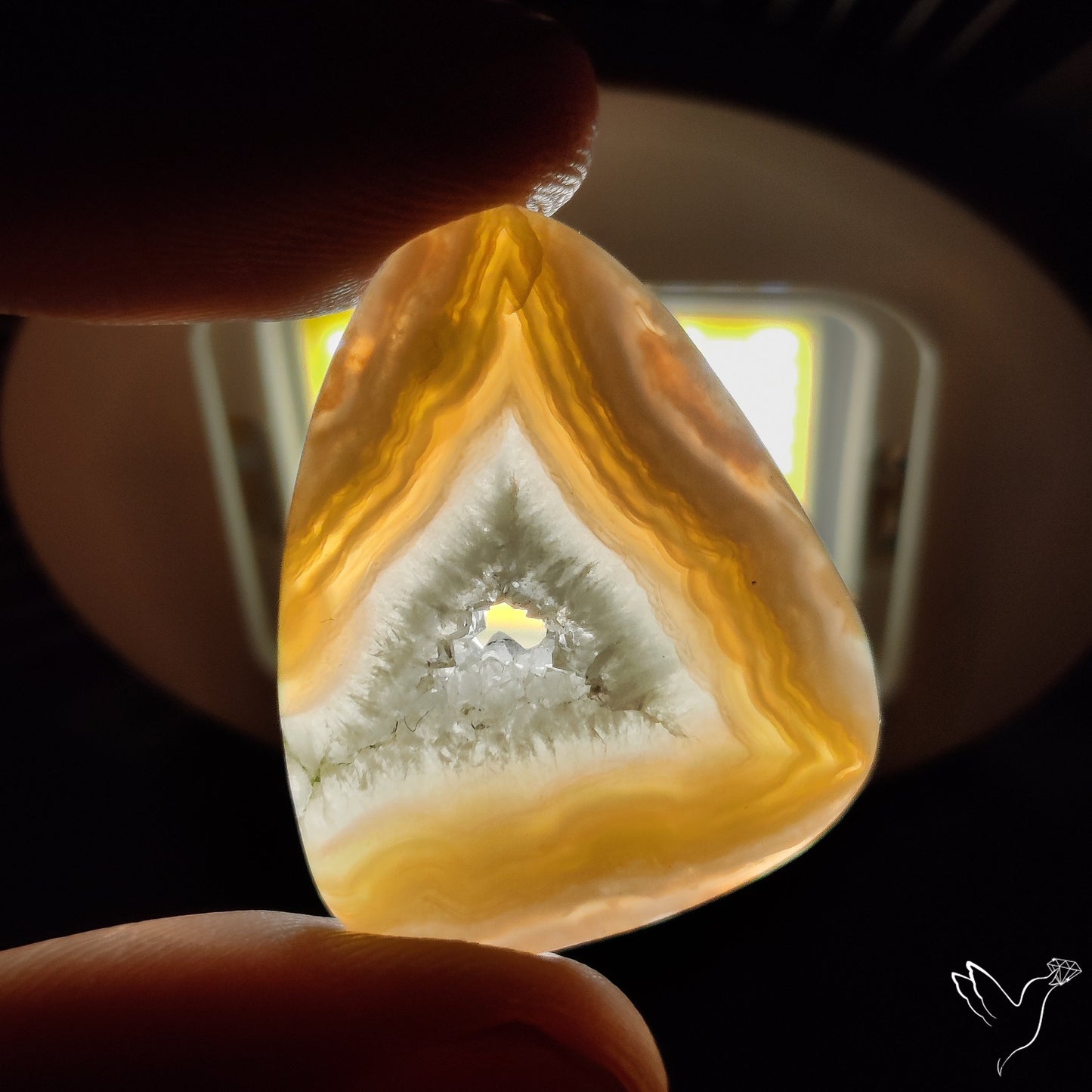 Chalcedony Pocket Druzy